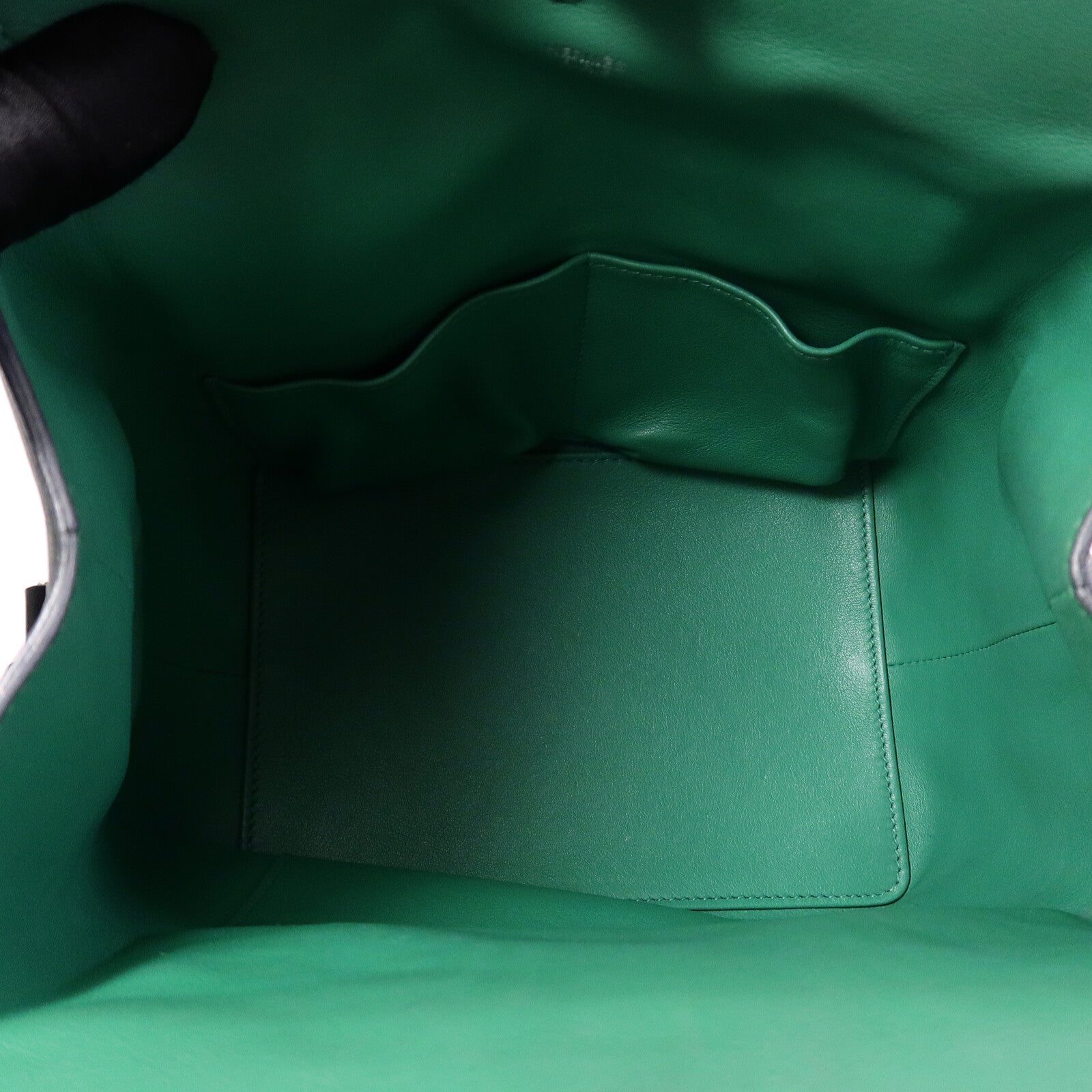 HERMES Swift皮革Toolbox 20手挽肩背兩用袋Vert Fonce