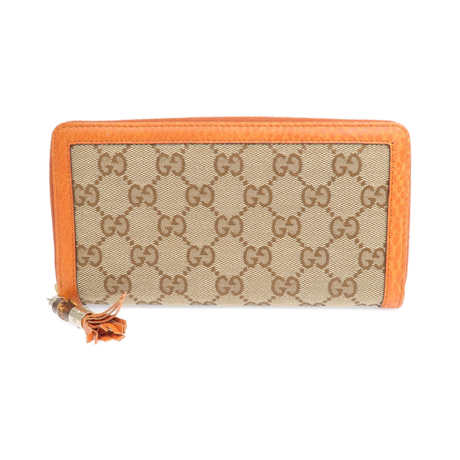 GUCCI 【激減優惠】帆布Long Wallet金扣長錢包
