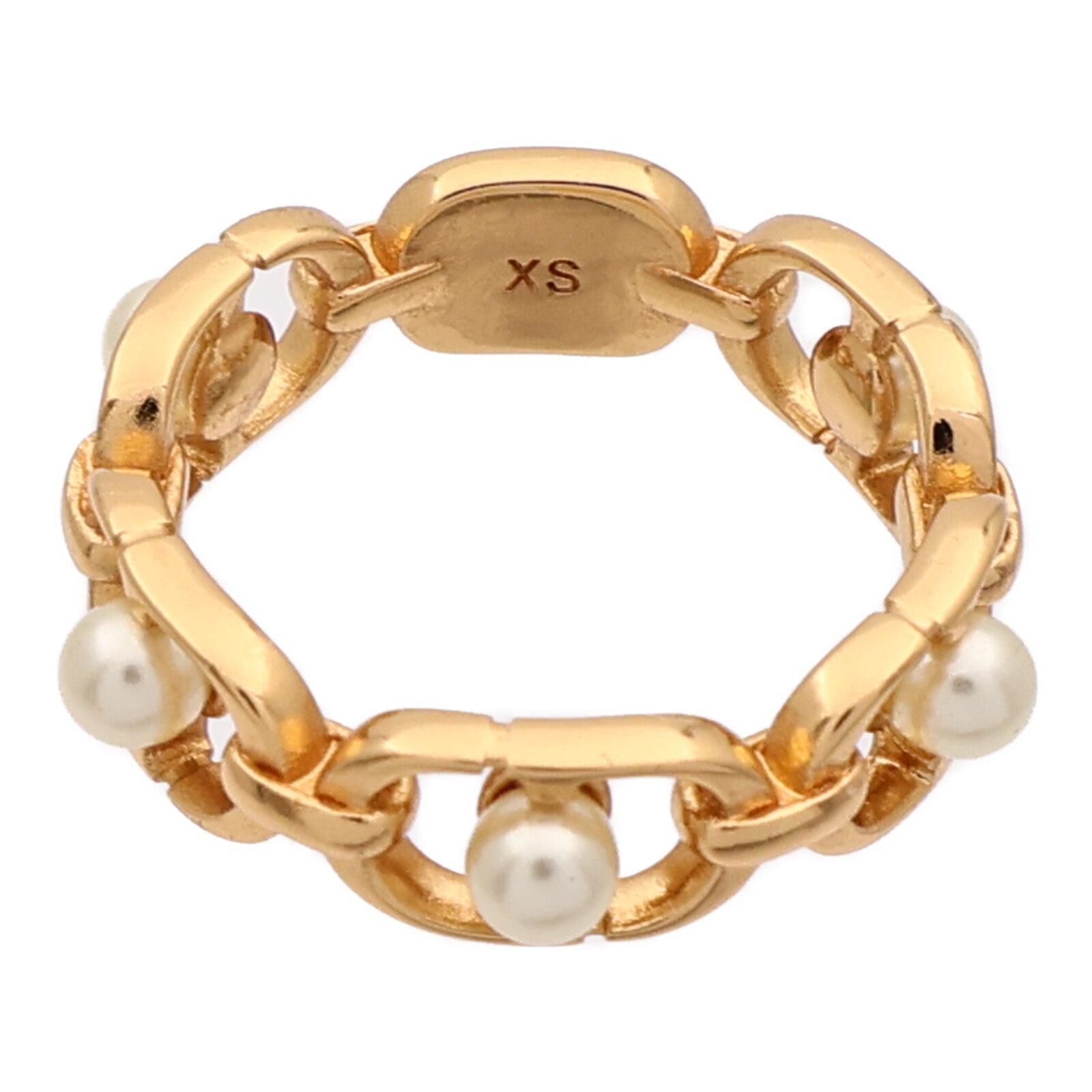 Dior 金屬30 Montaigne Jolie戒指US#4