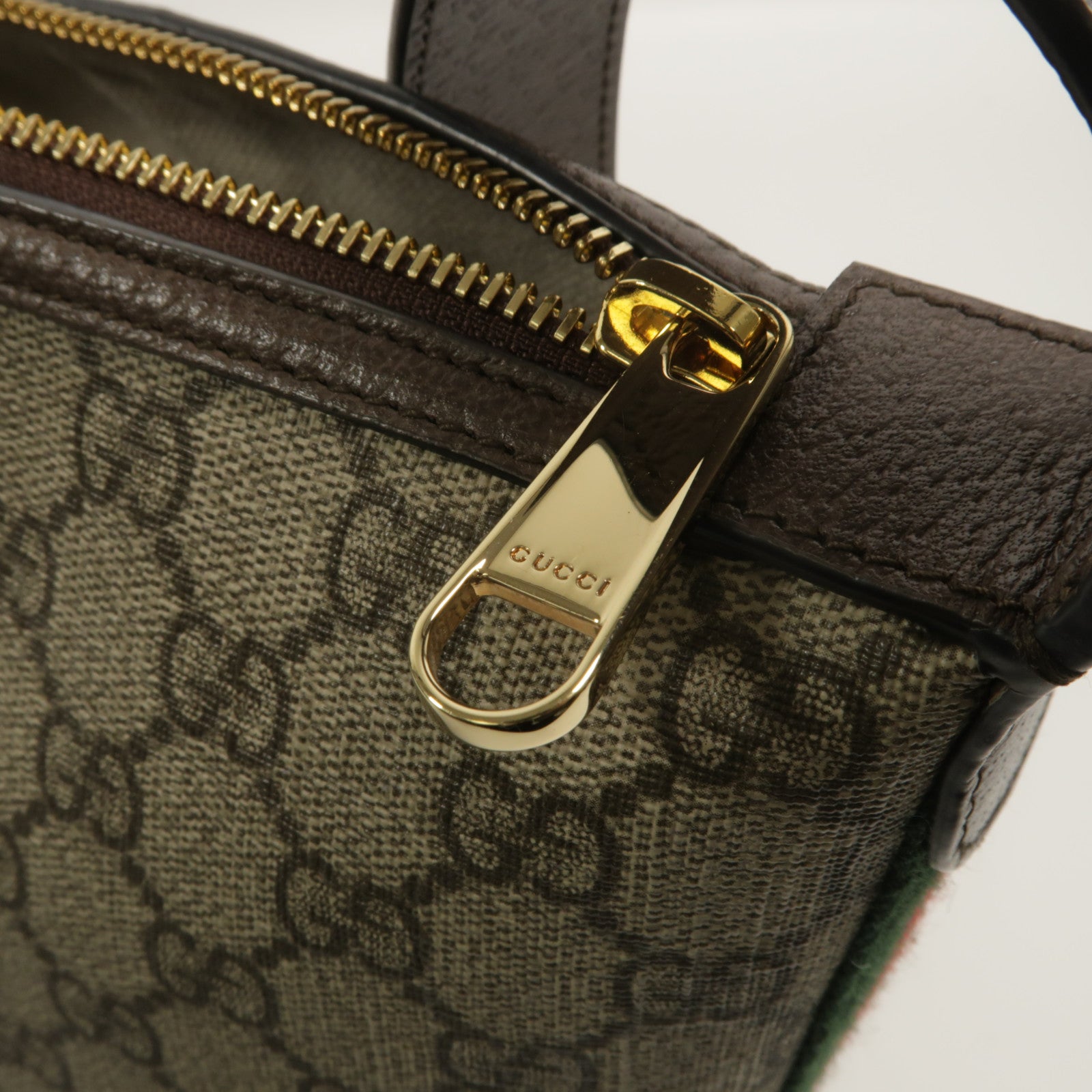 GUCCI 塗層帆布Ophidia手挽袋