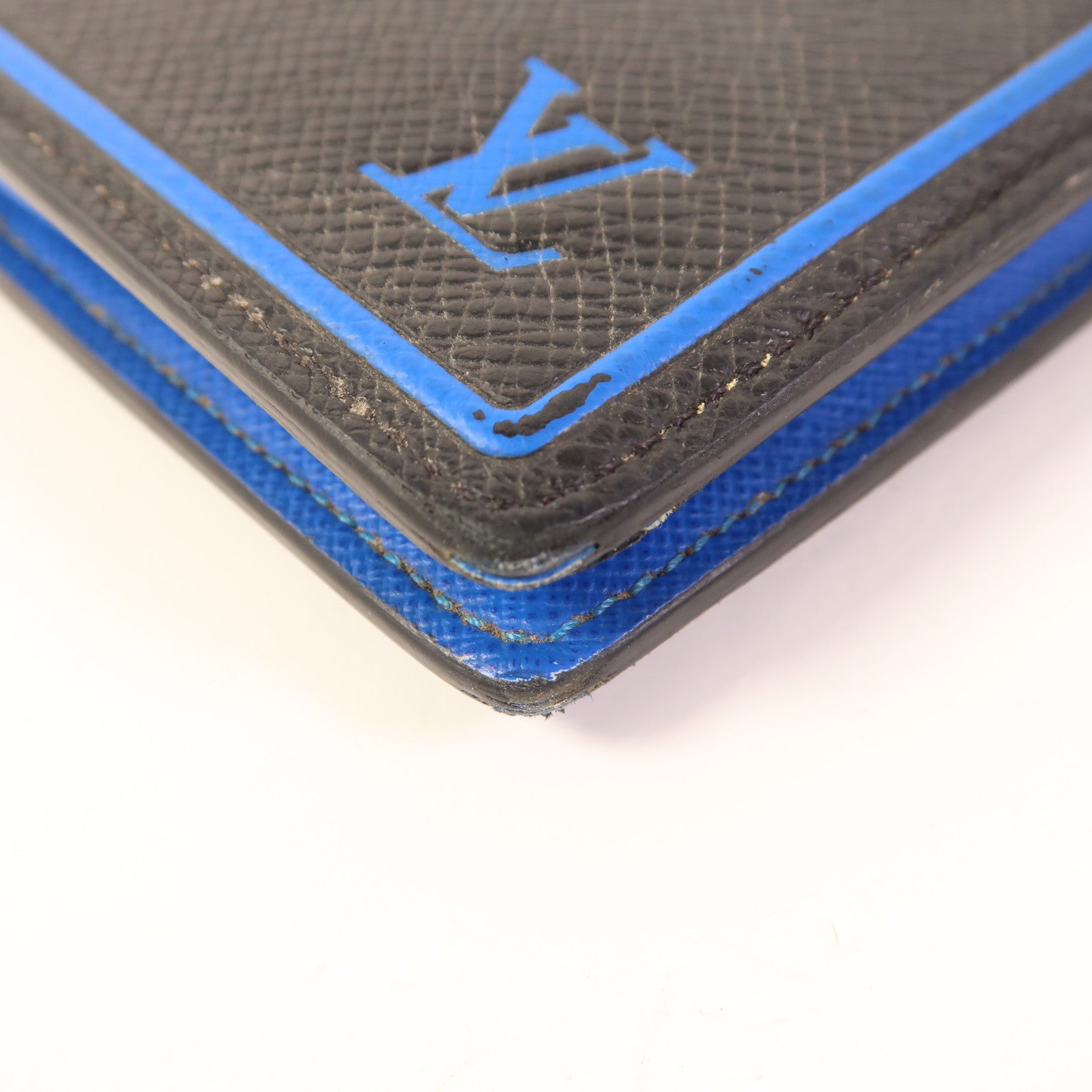 LOUIS VUITTON 牛皮皮革Long Wallet銀扣長錢包