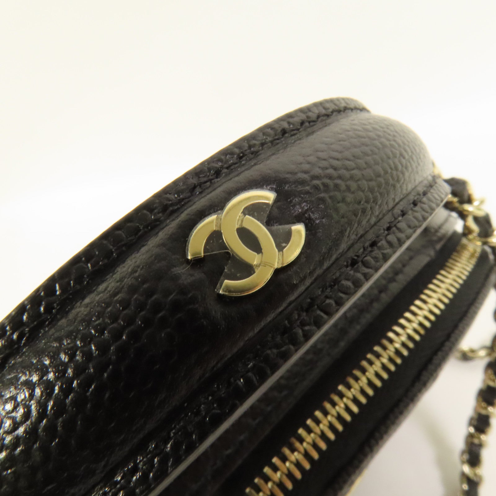 CHANEL 牛皮皮革Bowling手挽肩背兩用袋