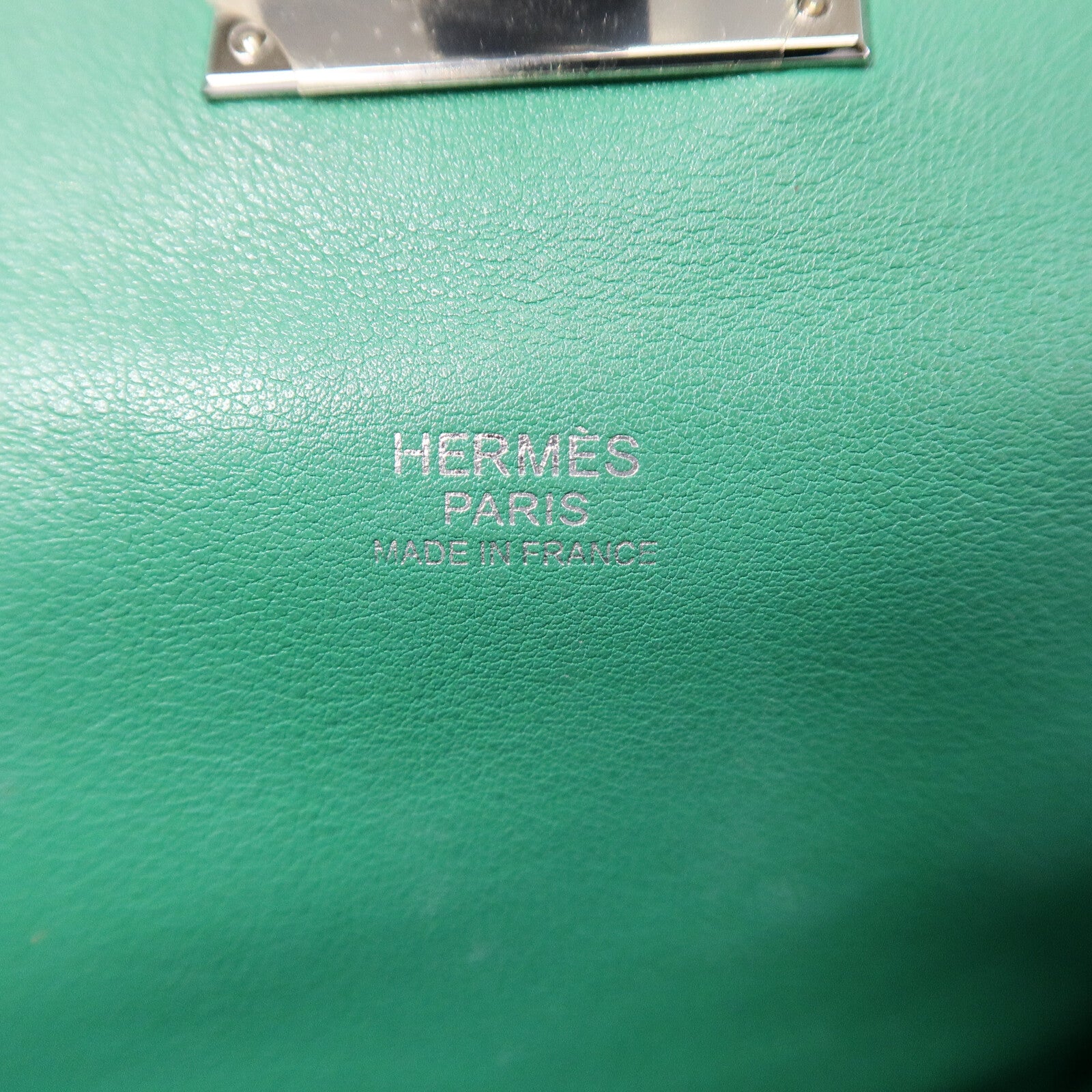 HERMES Swift皮革Toolbox 20手挽肩背兩用袋Vert Fonce
