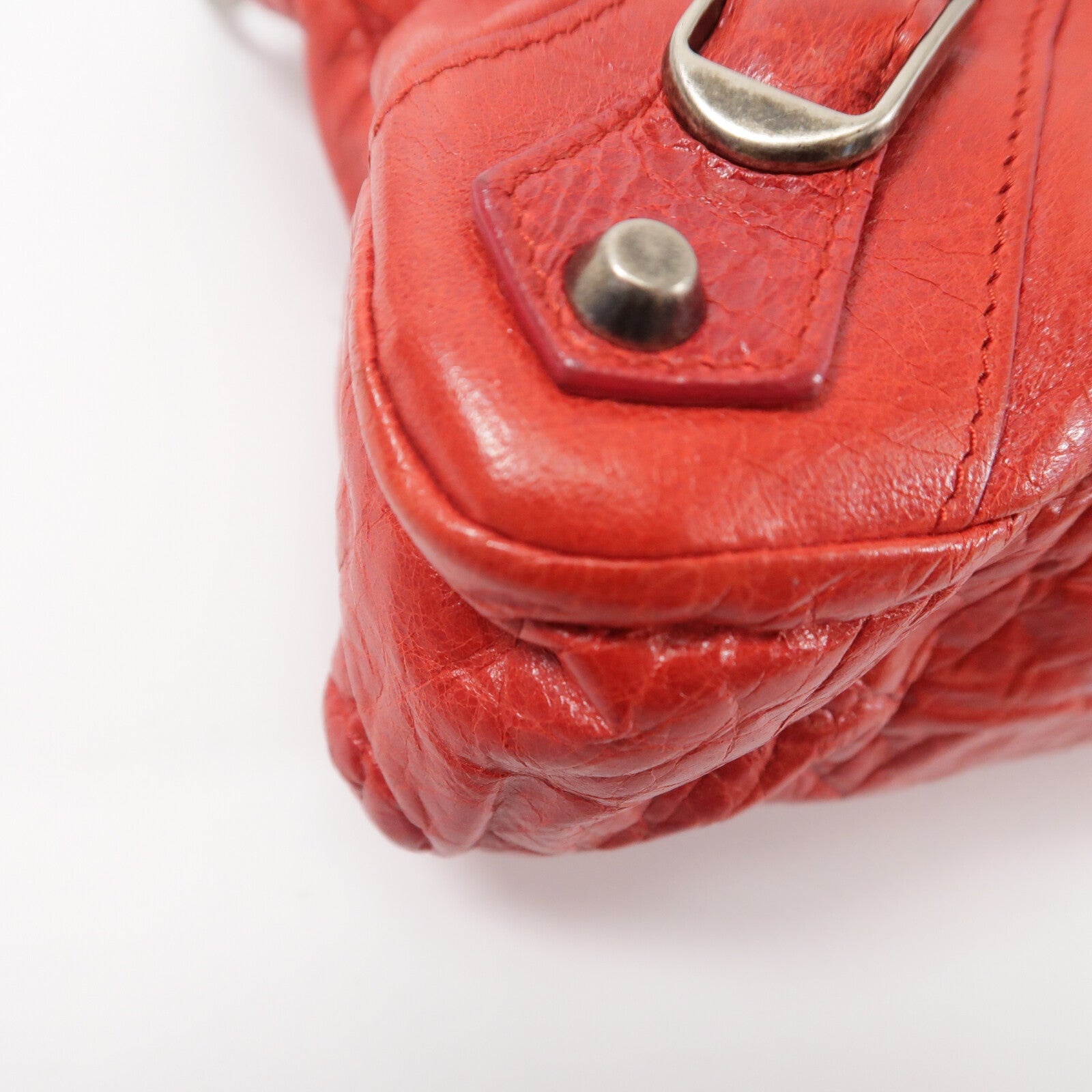 BALENCIAGA 羊皮皮革The First Bag手挽肩背兩用袋
