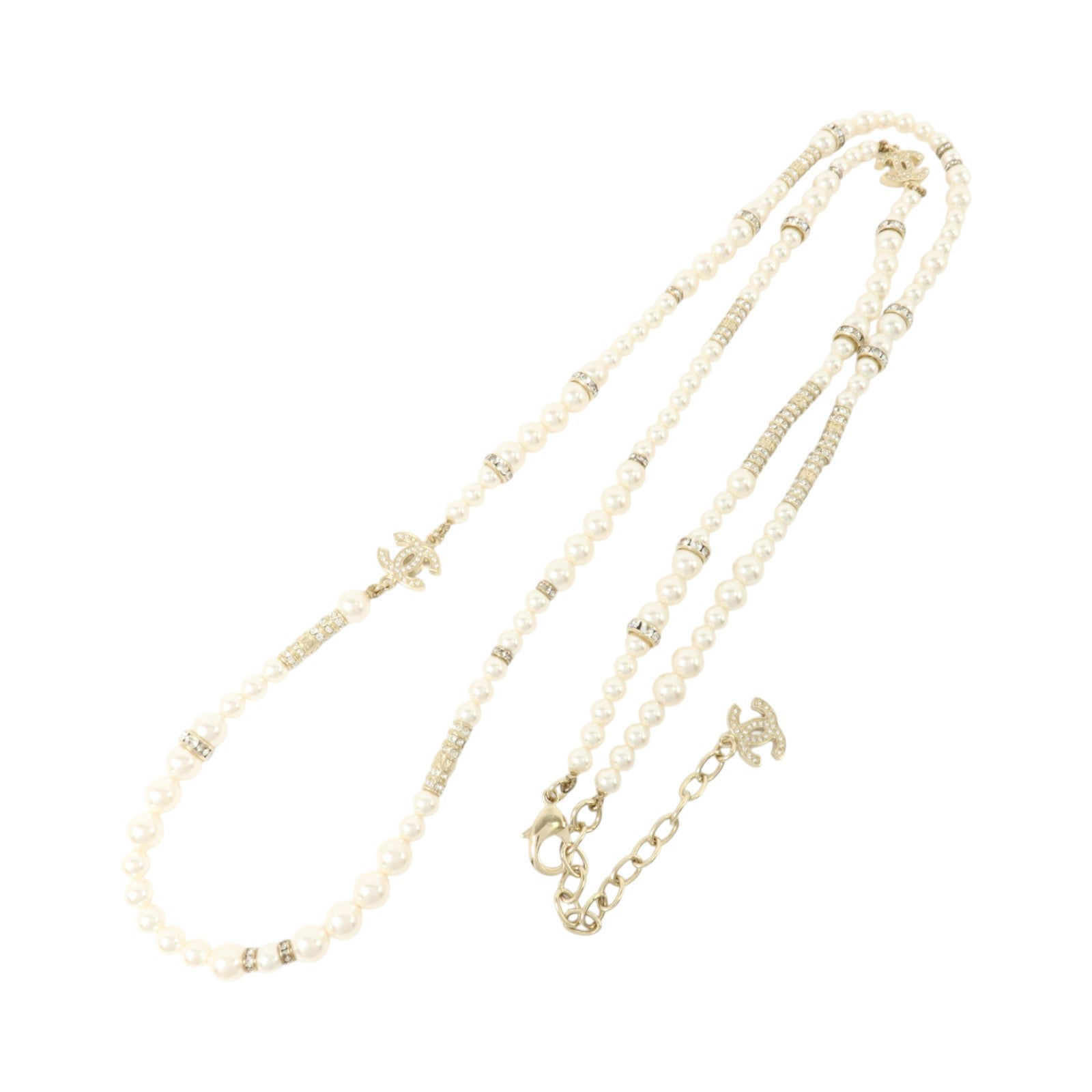 CHANEL PVC/金屬Necklace項鏈