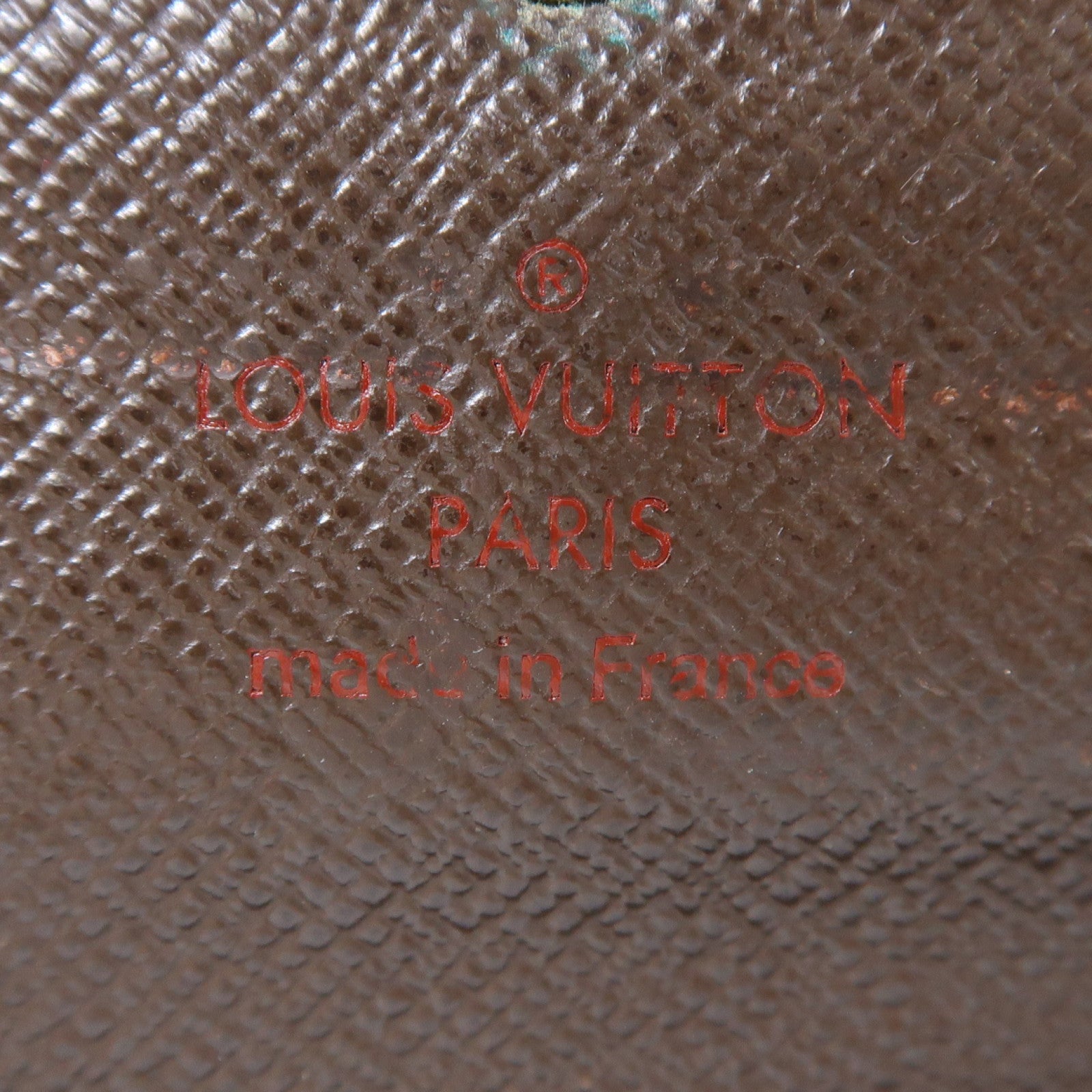 LOUIS VUITTON 【激減優惠】Damier Ebene Long Wallet金扣長錢包啡色
