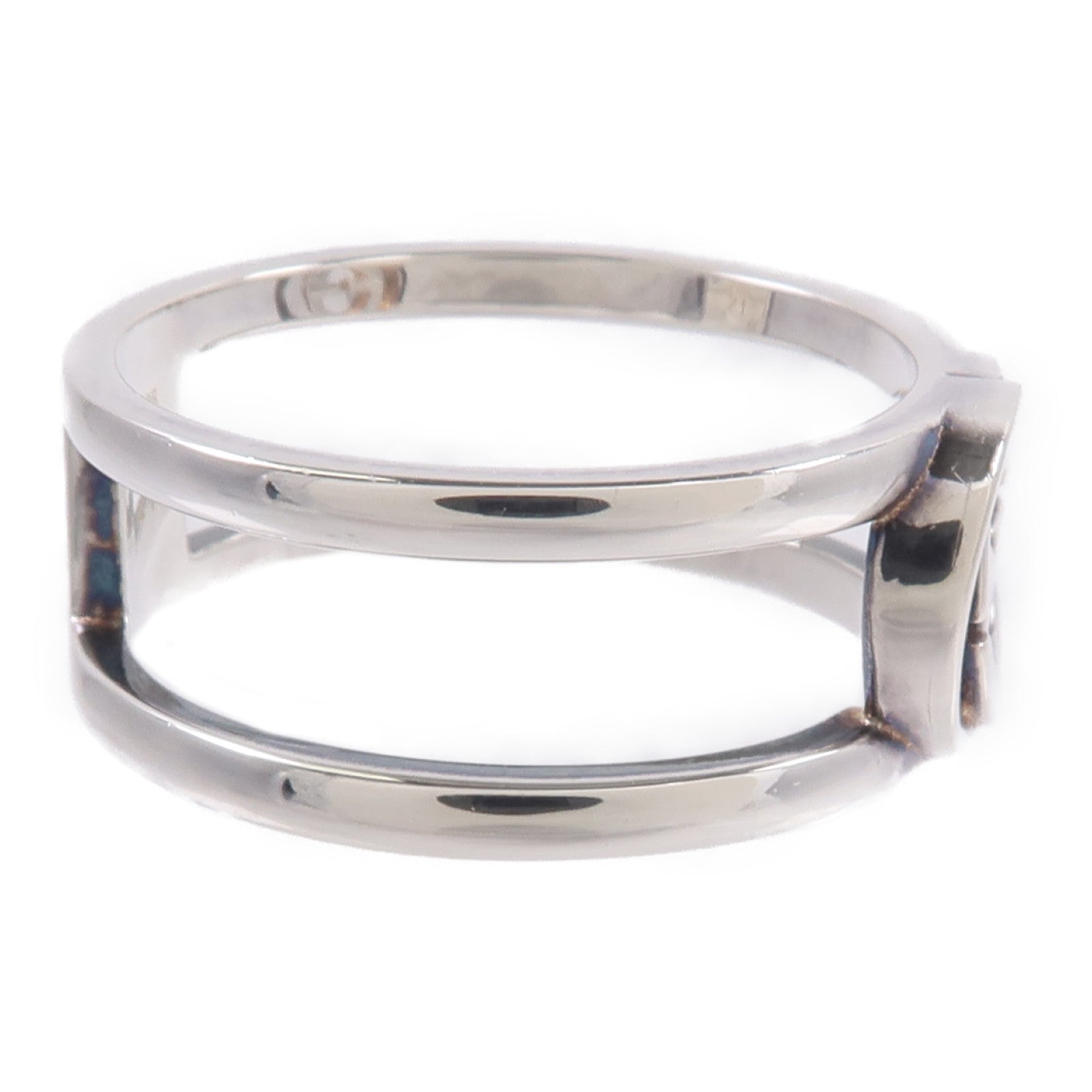 GUCCI 925純銀Interlocking G Open Band Ring戒指