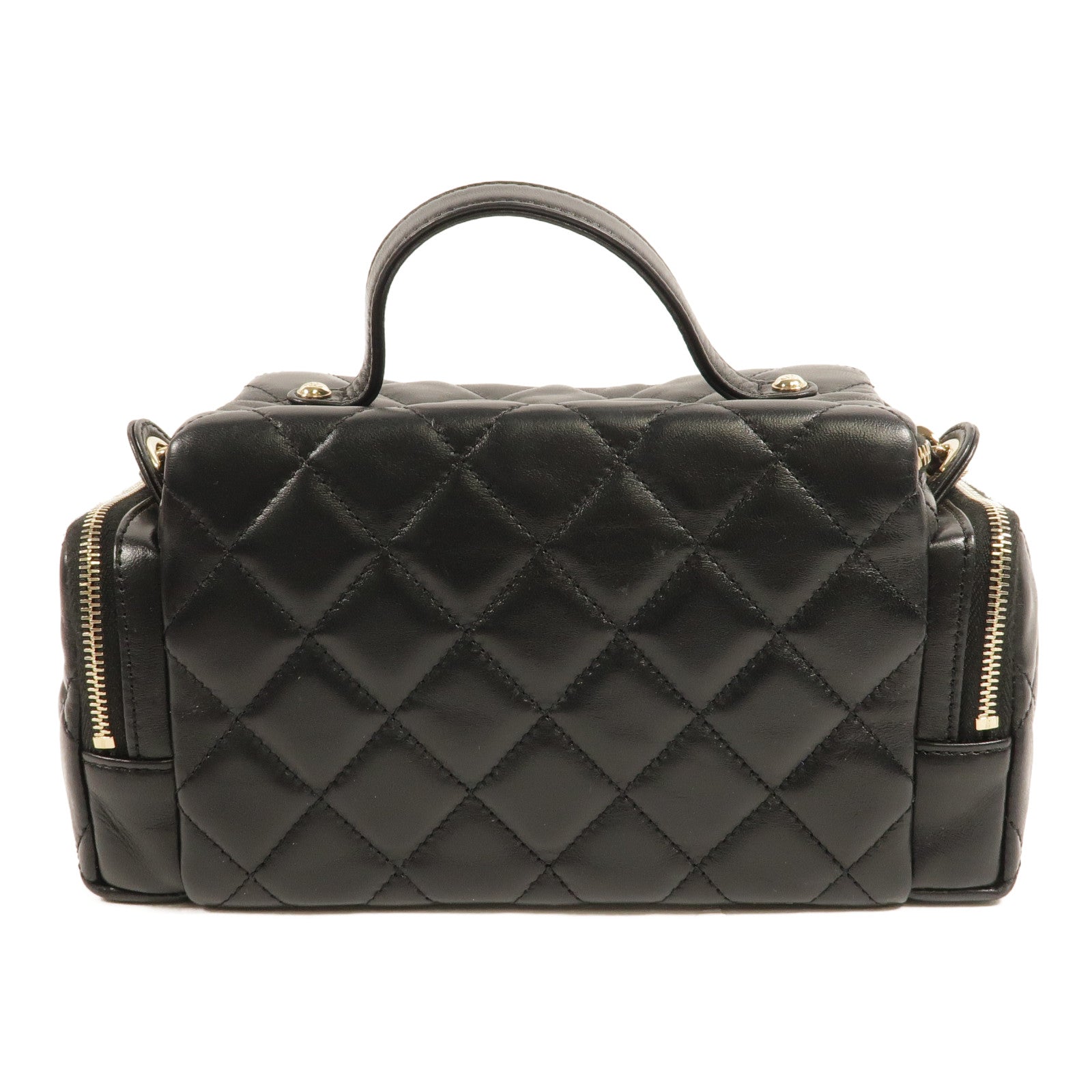 CHANEL 羊皮皮革Vanity Case手挽肩背兩用袋