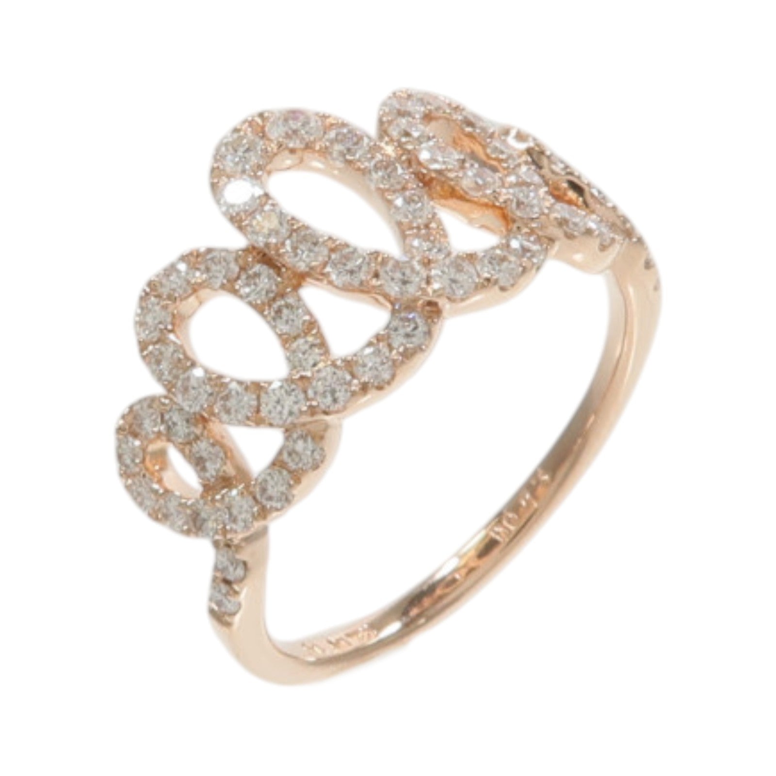 JEWELRY 18K玫瑰金Diamond Ring鑽石戒指