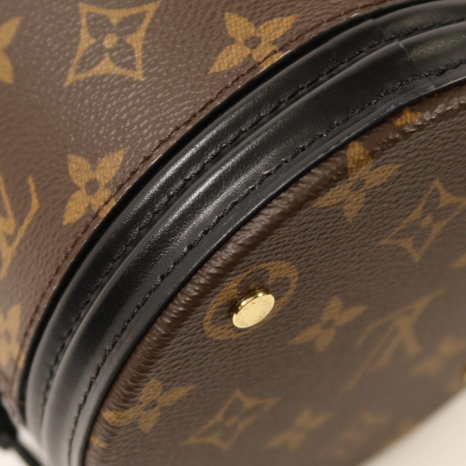 LOUIS VUITTON Monogram Canoe金扣鏈帶手挽肩背兩用袋
