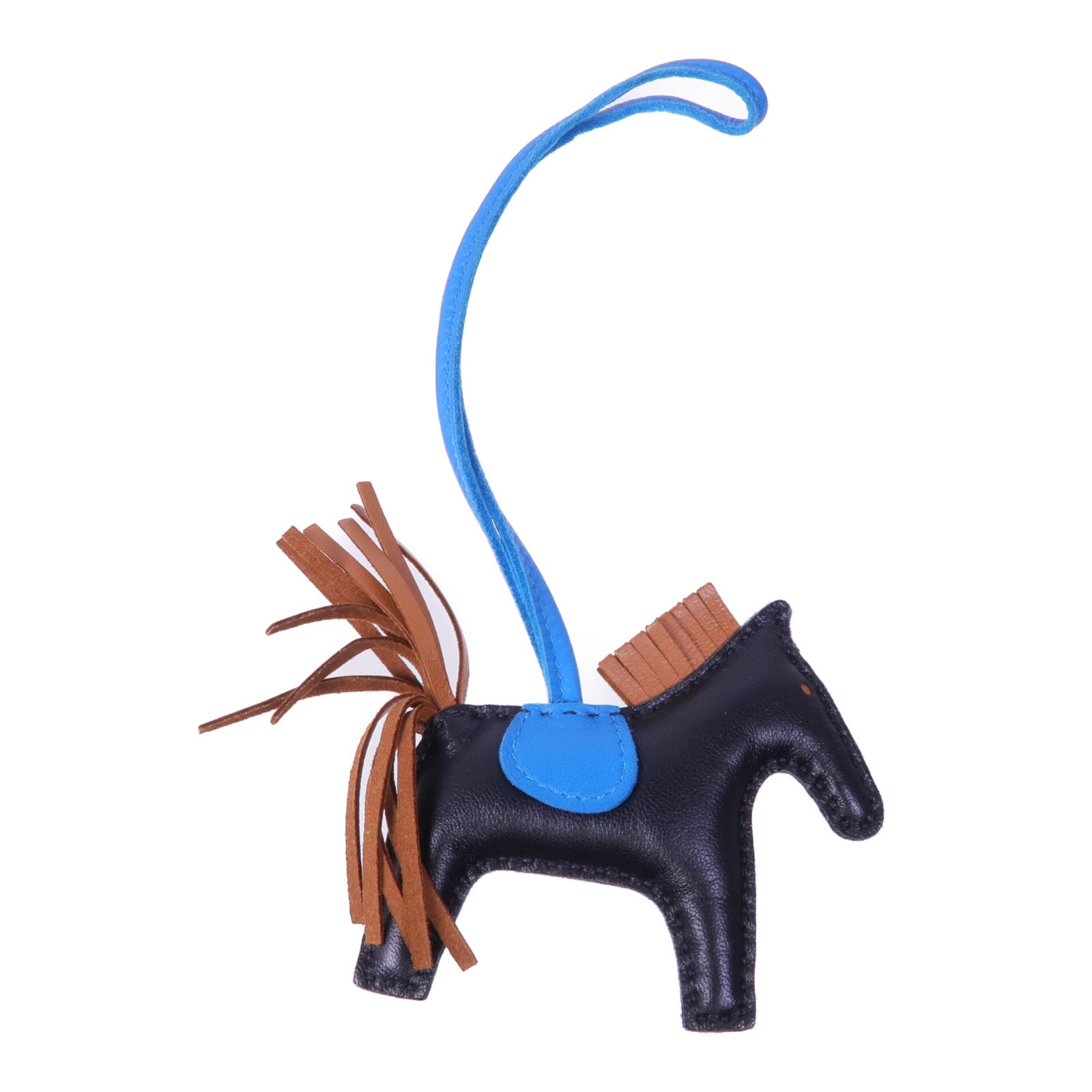 HERMES Milo皮革Rodeo PM掛飾