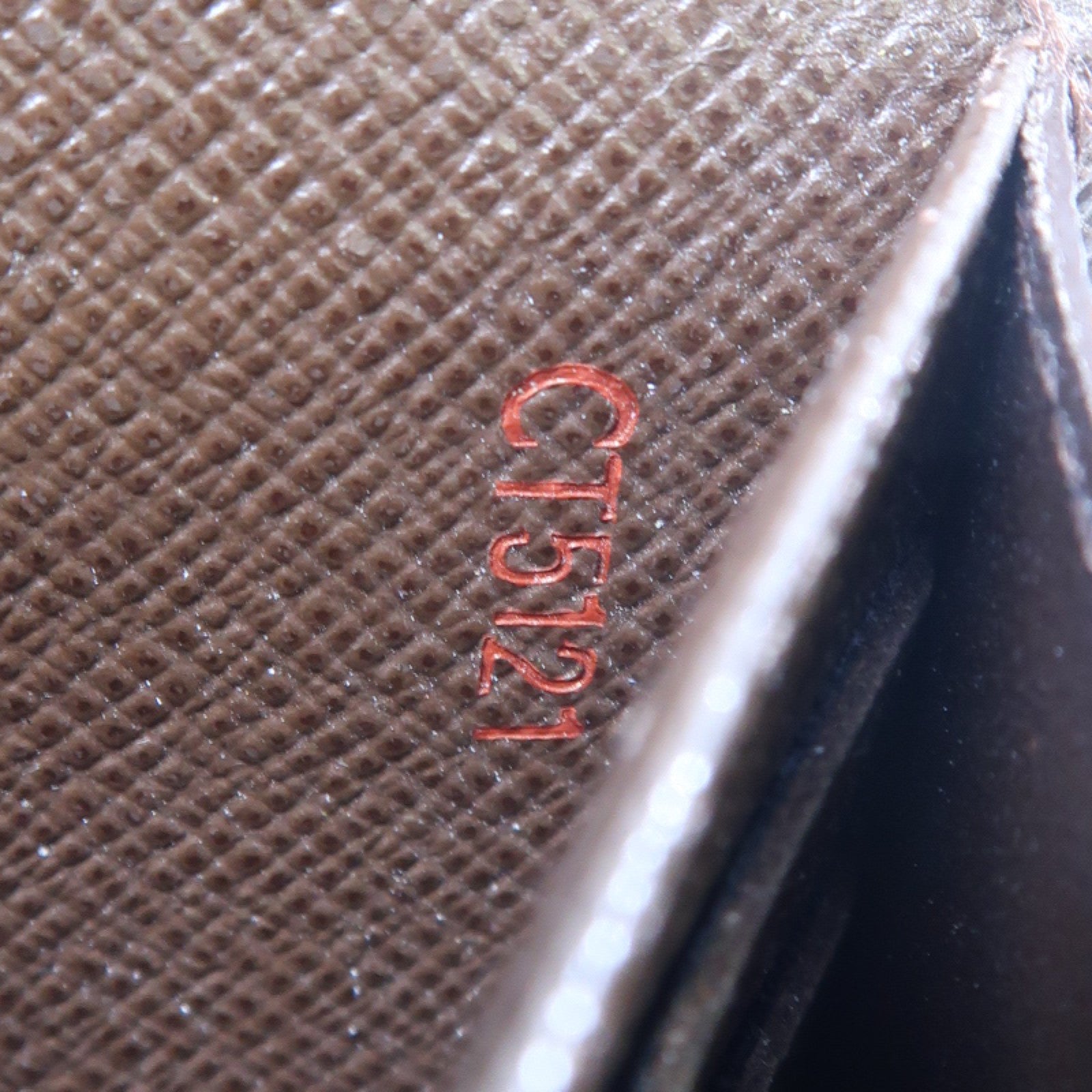 LOUIS VUITTON 【激減優惠】Damier Ebene Long Wallet金扣長錢包啡色