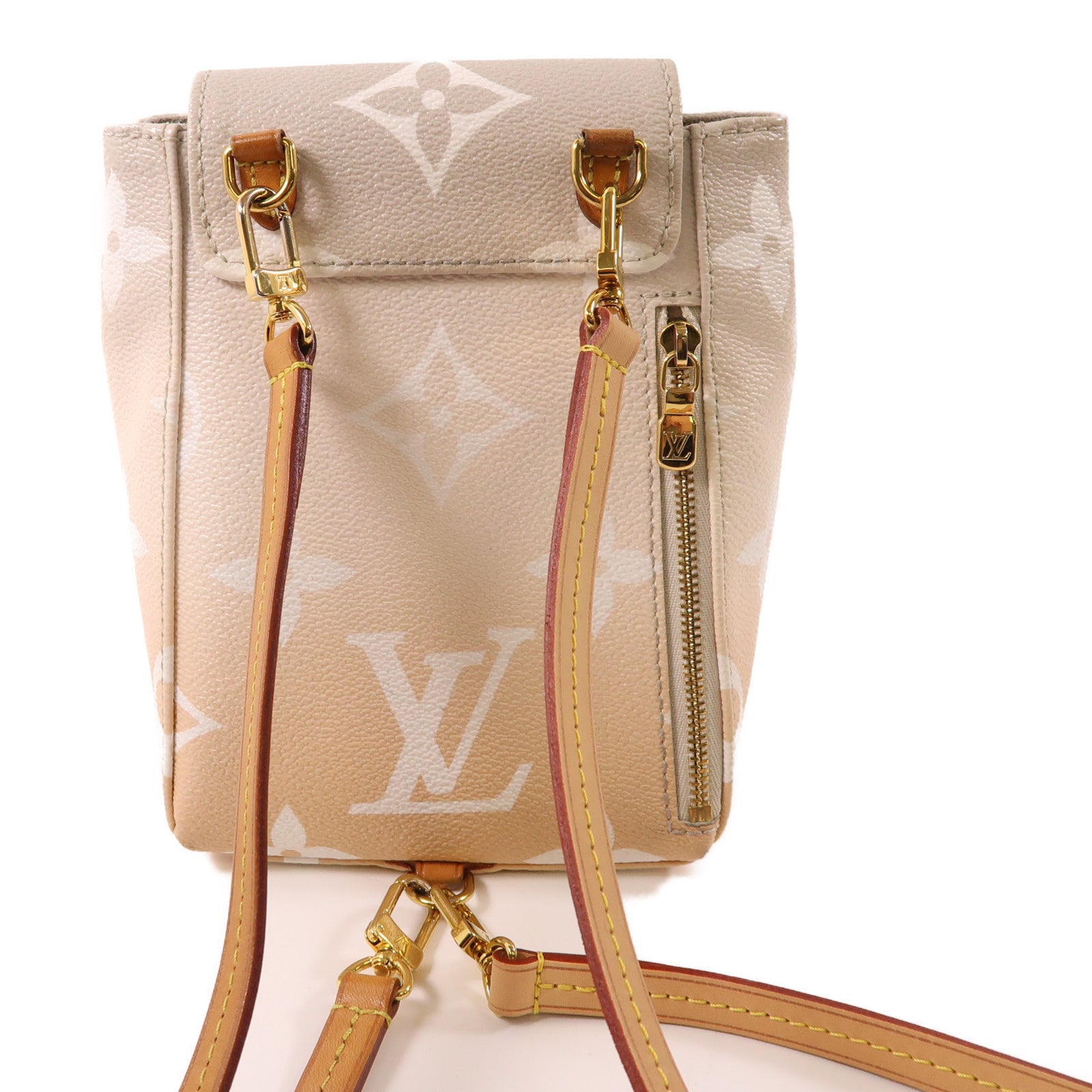 LOUIS VUITTON Monogram Giant Tiny Backpack金扣背包