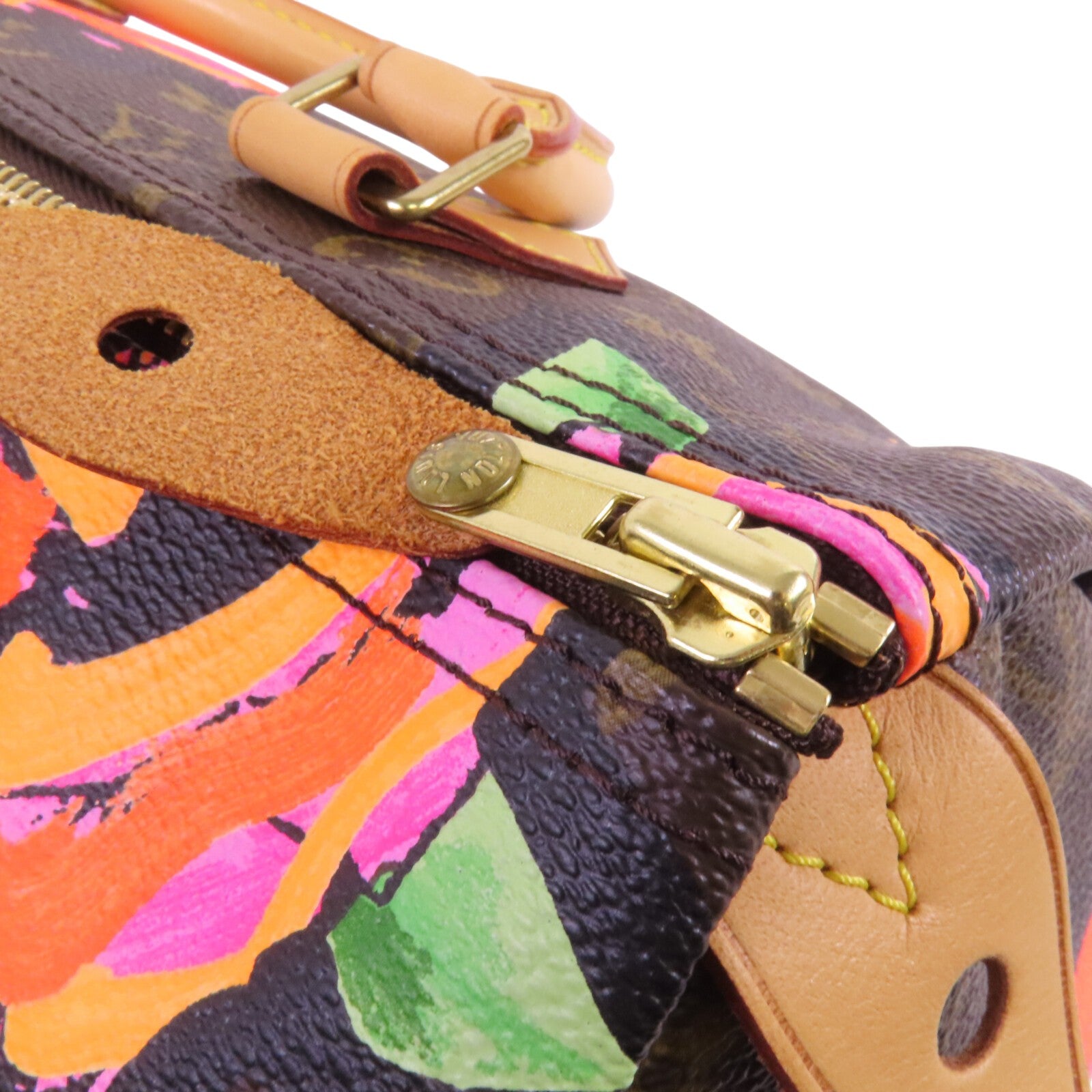 LOUIS VUITTON Monogram Speedy 30金扣手挽袋