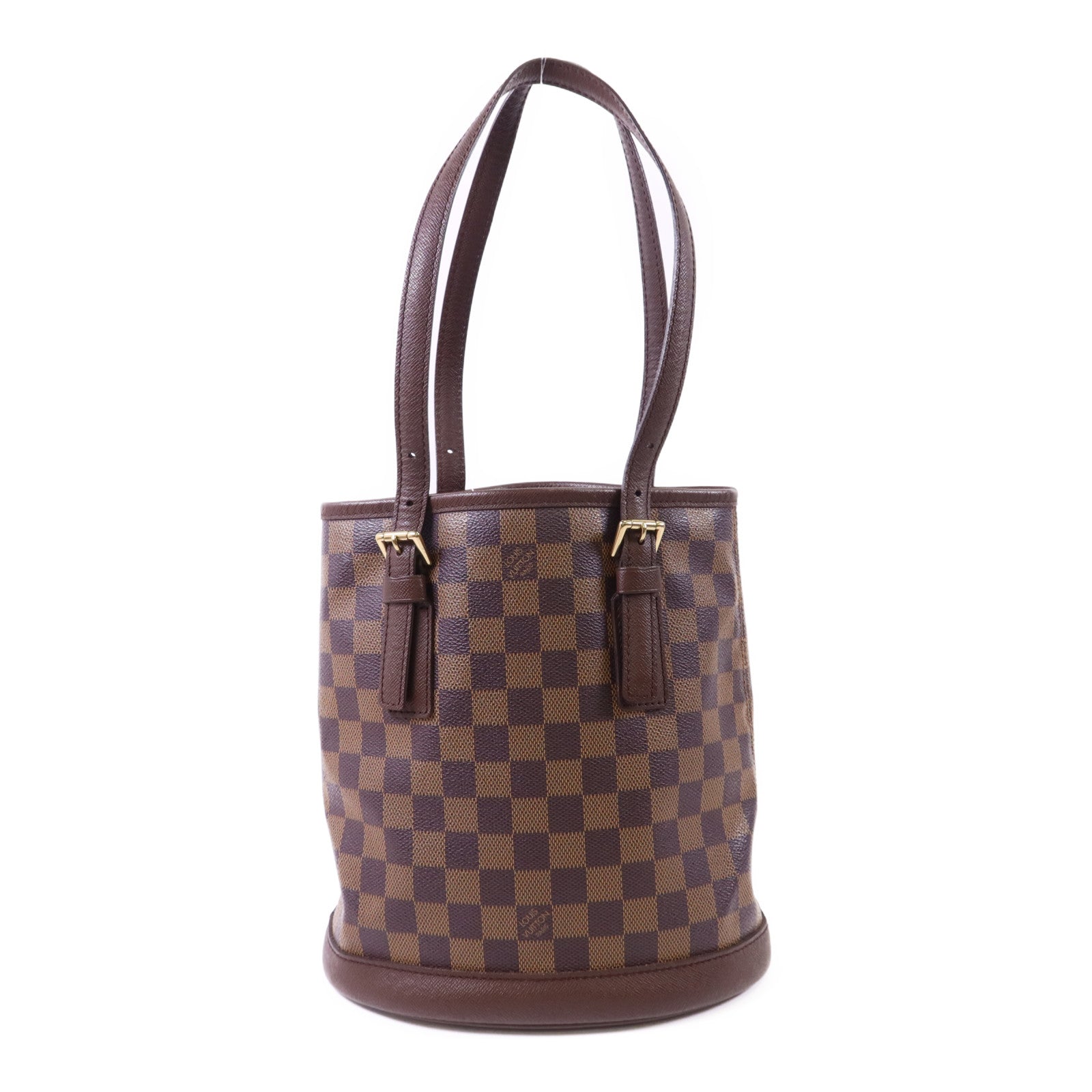 LOUIS VUITTON Damier Marais金扣肩背袋