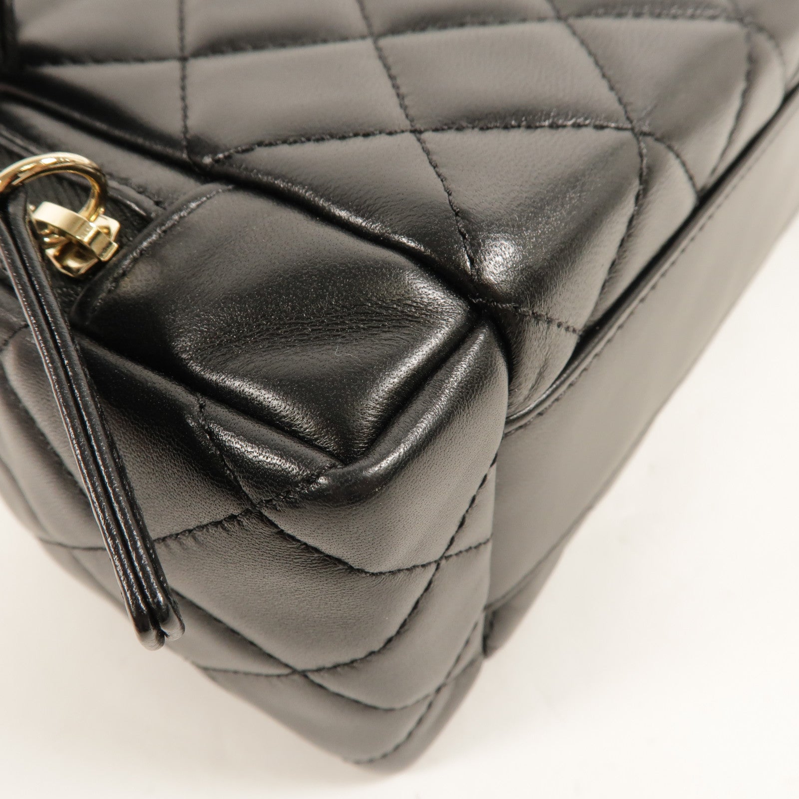 CHANEL 羊皮皮革Vanity Case手挽肩背兩用袋