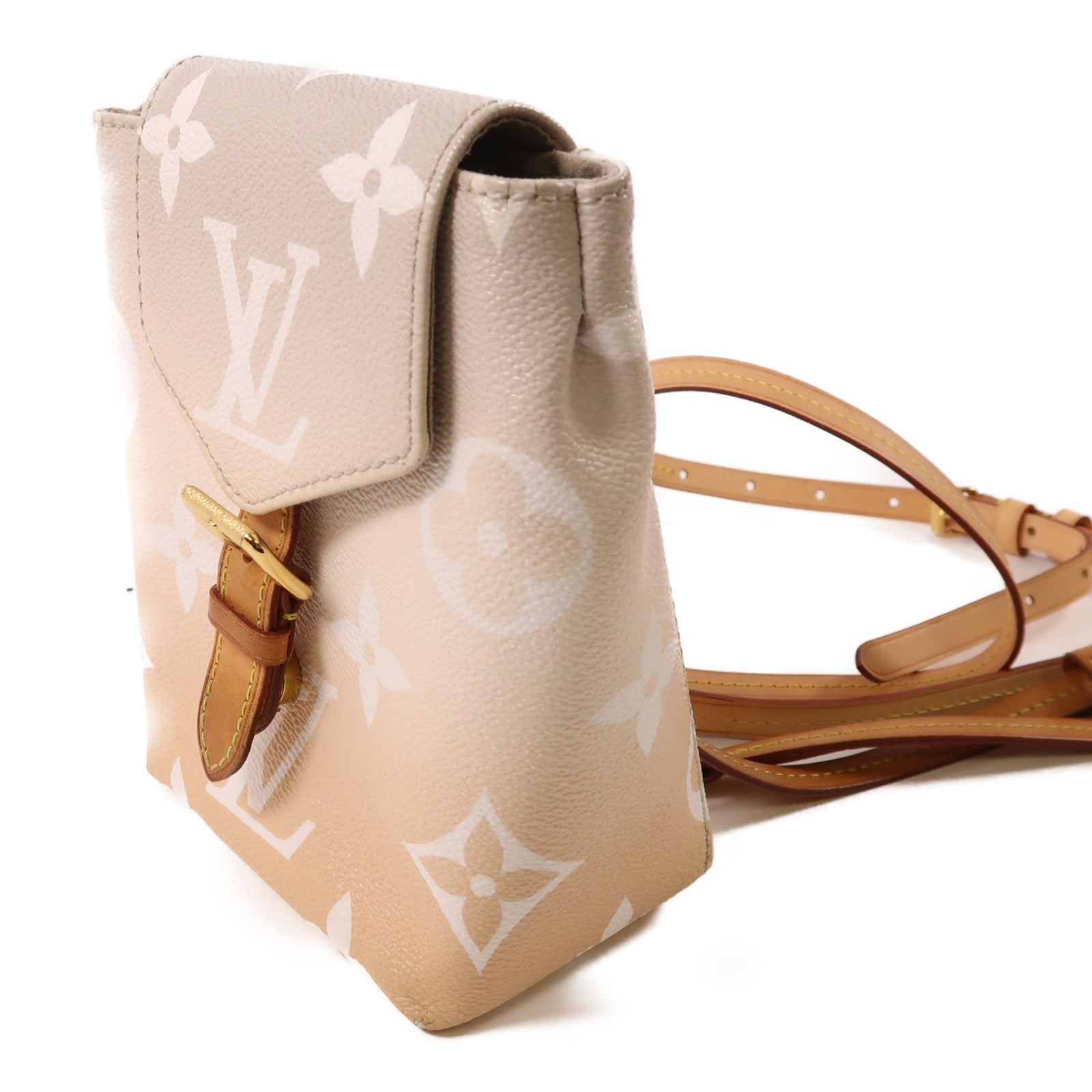 LOUIS VUITTON Monogram Giant Tiny Backpack金扣背包