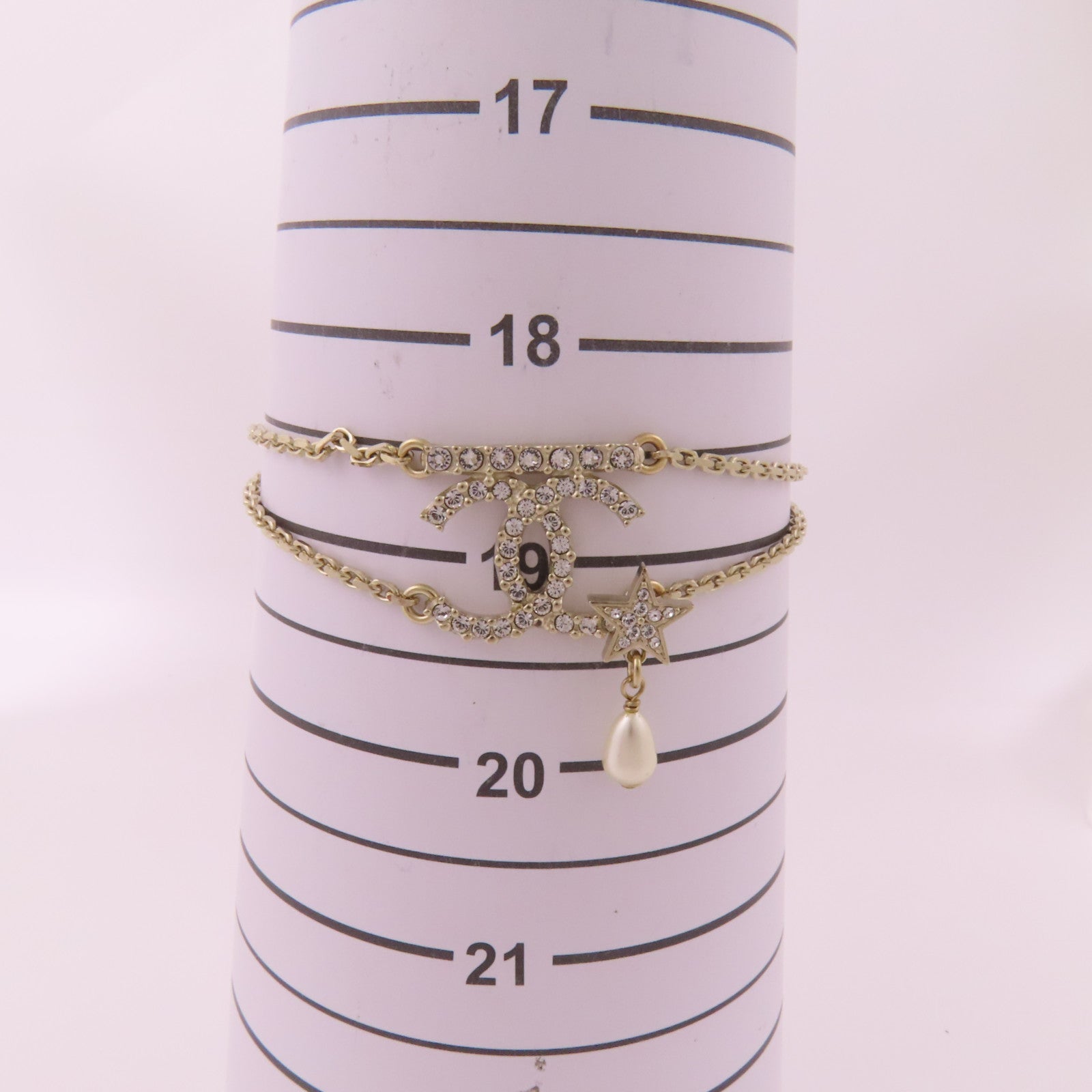CHANEL 金屬Bracelet銀扣手鏈