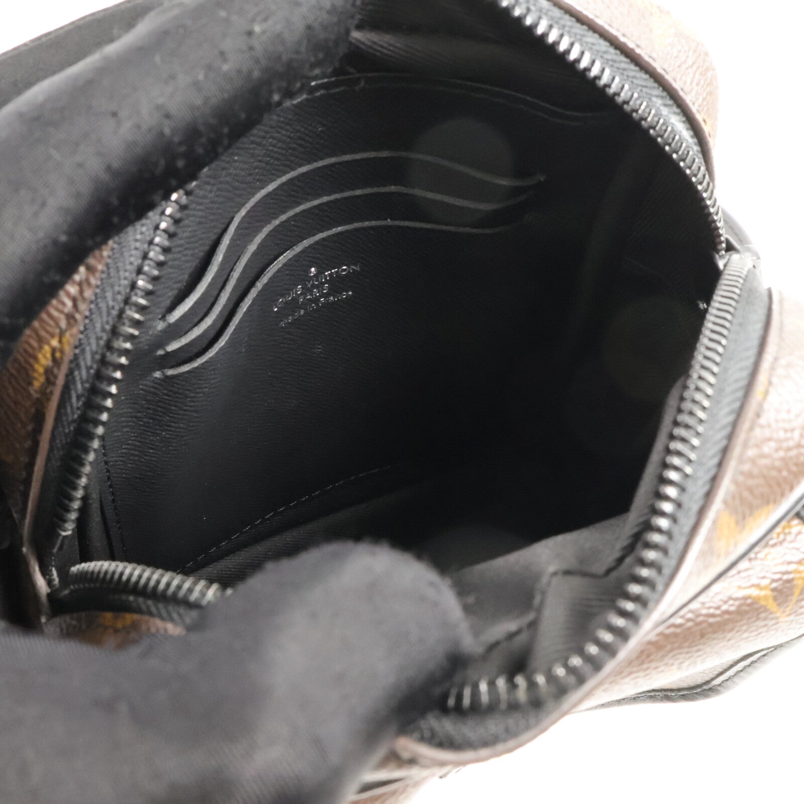 LOUIS VUITTON Monogram Macassar Christopher Wearable Wallet肩背袋