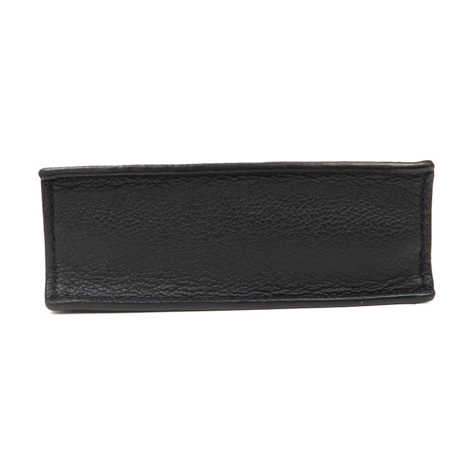 LOUIS VUITTON 【清倉大減價】Monogram Empreinte Petit Sac Plat金扣手挽肩背兩用袋黑色