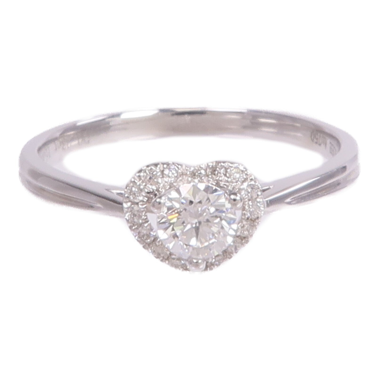 JEWELRY 【激減優惠】18K白金Diamond Ring鑽石戒指US#6