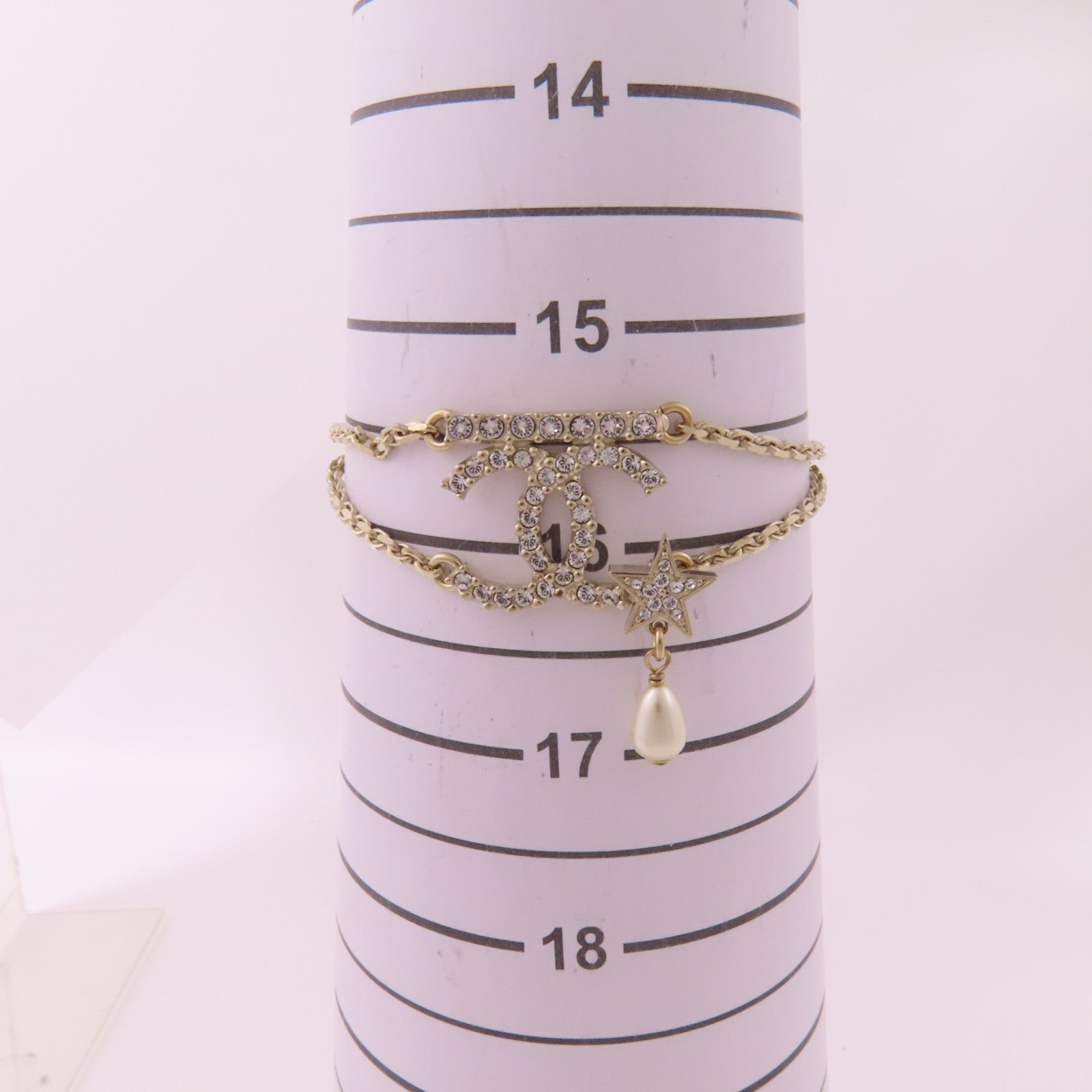CHANEL 金屬Bracelet銀扣手鏈