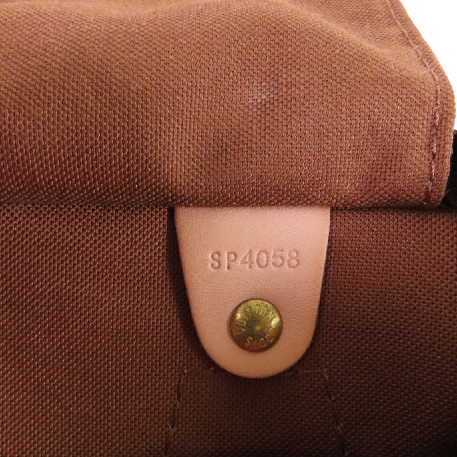 LOUIS VUITTON Monogram Speedy 30金扣手挽袋