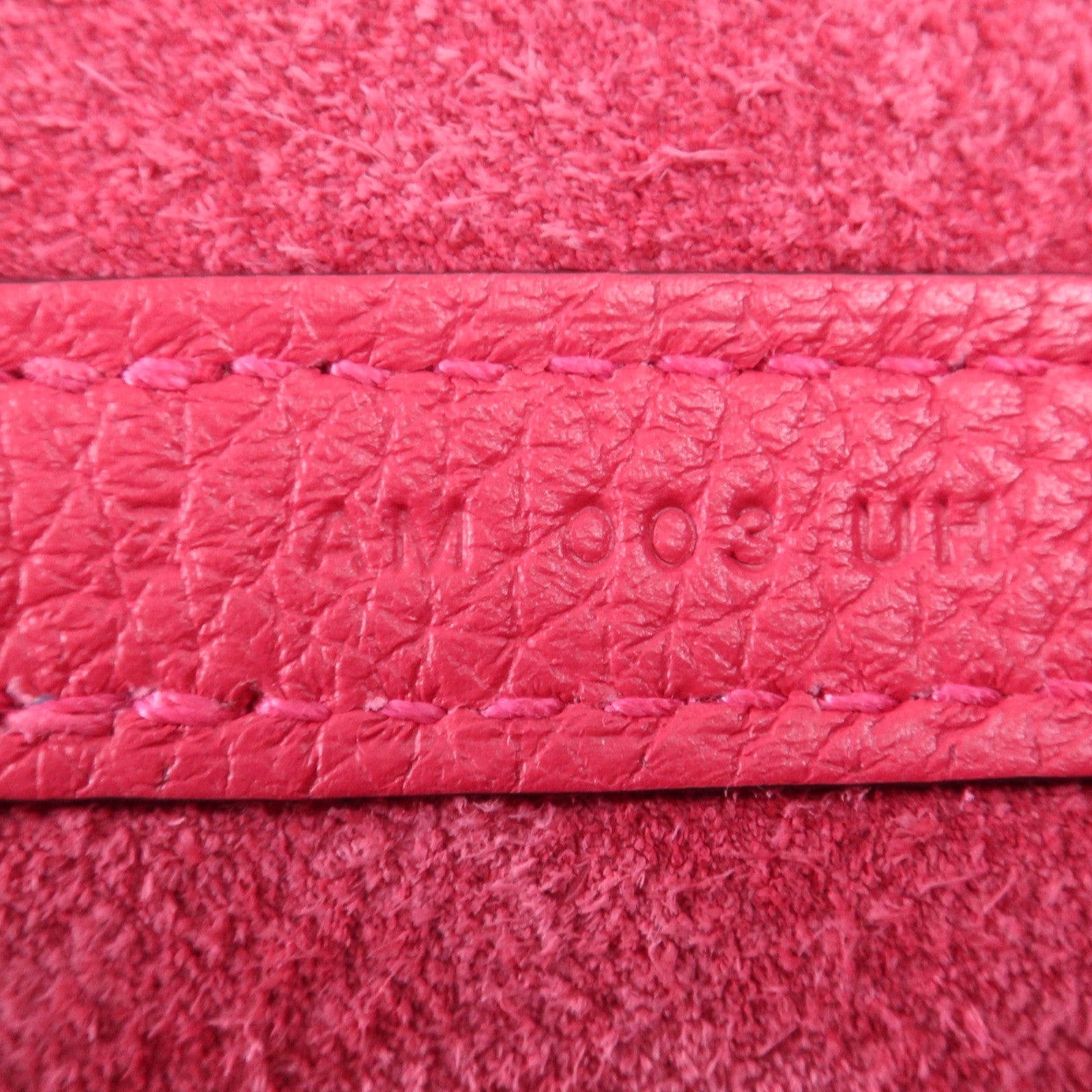 HERMES Clemence皮革Picotin MM銀扣手挽袋Rose Mexico