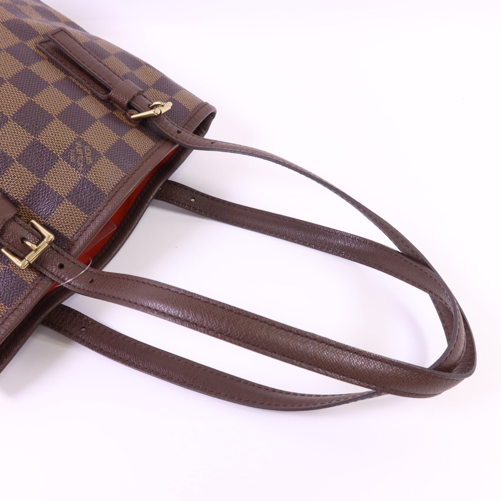 LOUIS VUITTON Damier Marais金扣肩背袋