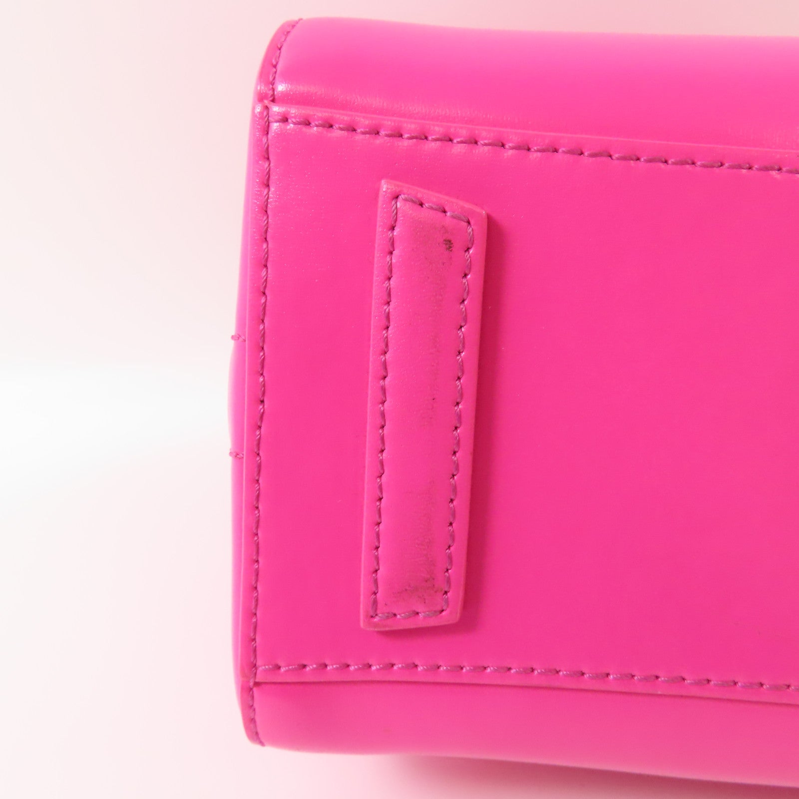 GIVENCHY 【激減優惠】牛皮皮革Mini Antigona銀扣手挽肩背兩用袋