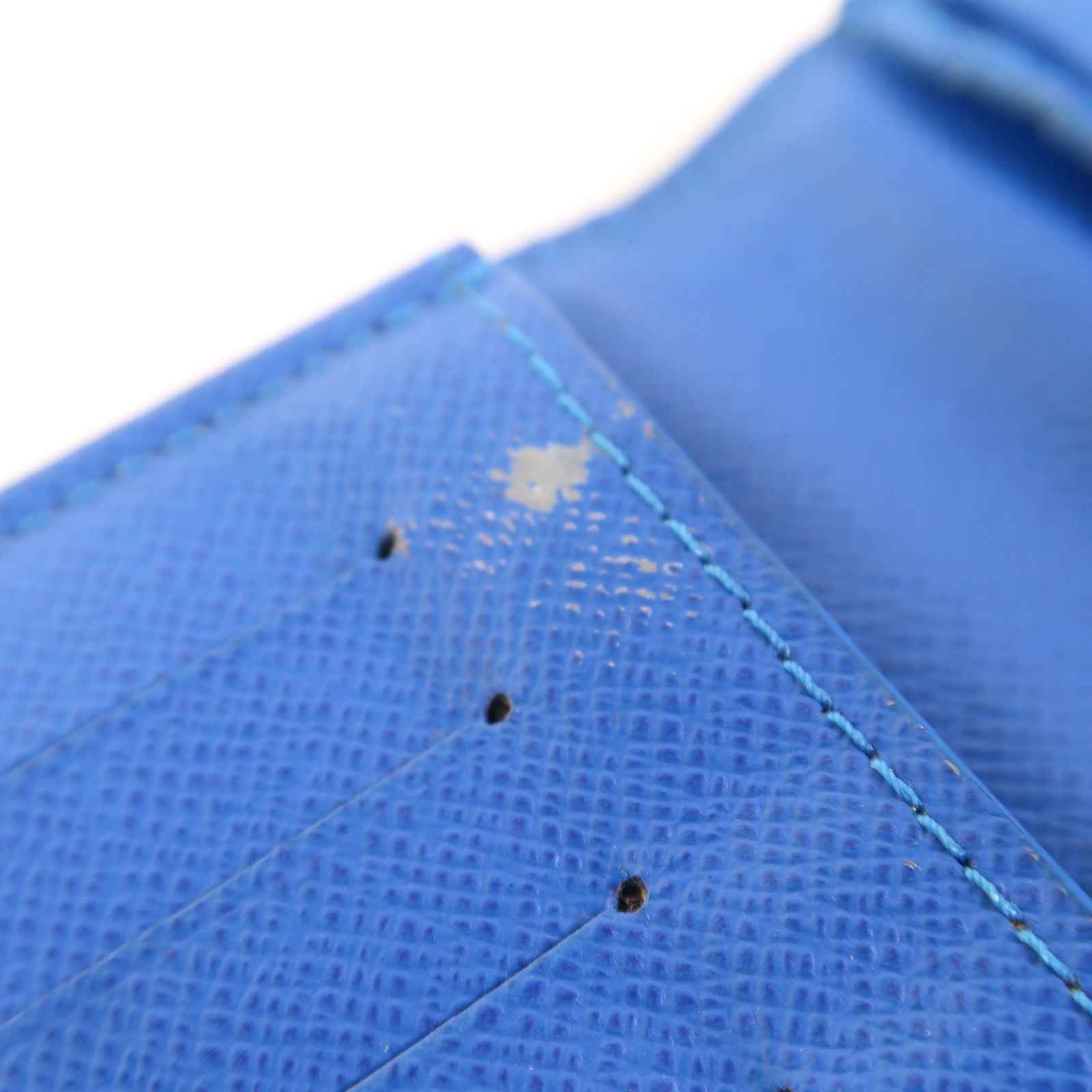 LOUIS VUITTON 牛皮皮革Long Wallet銀扣長錢包