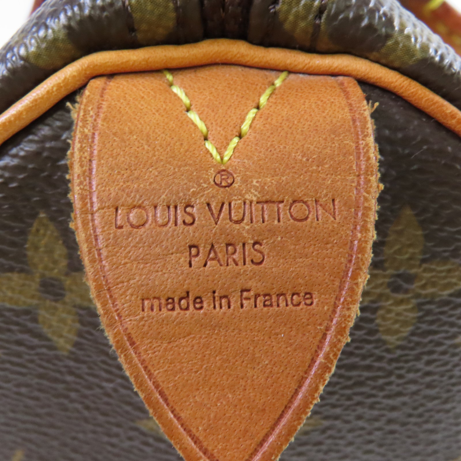 LOUIS VUITTON Monogram Speedy 25金扣手挽袋啡色