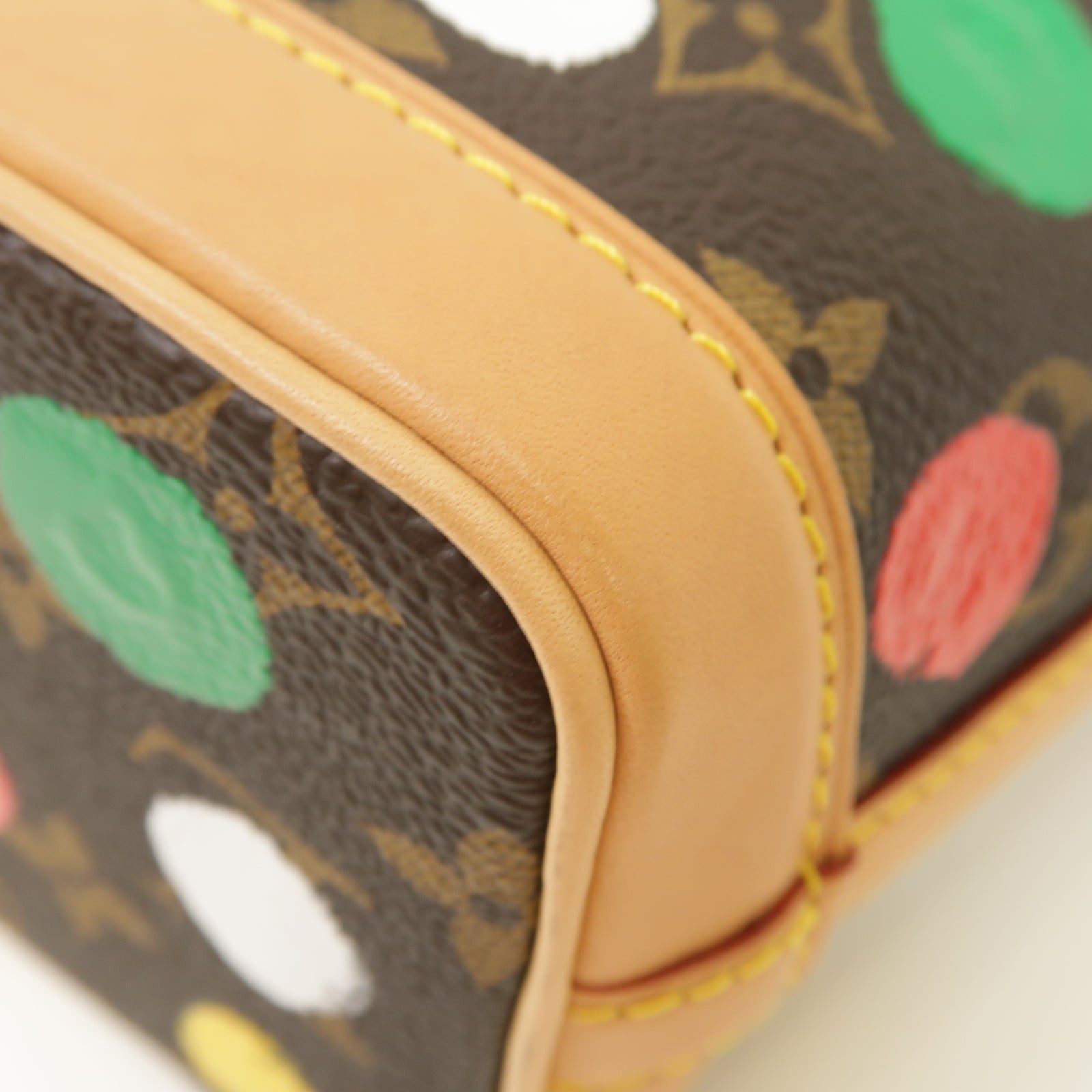 LOUIS VUITTON Monogram LV x YK Nano Noe金扣手挽肩背兩用袋啡色/彩色