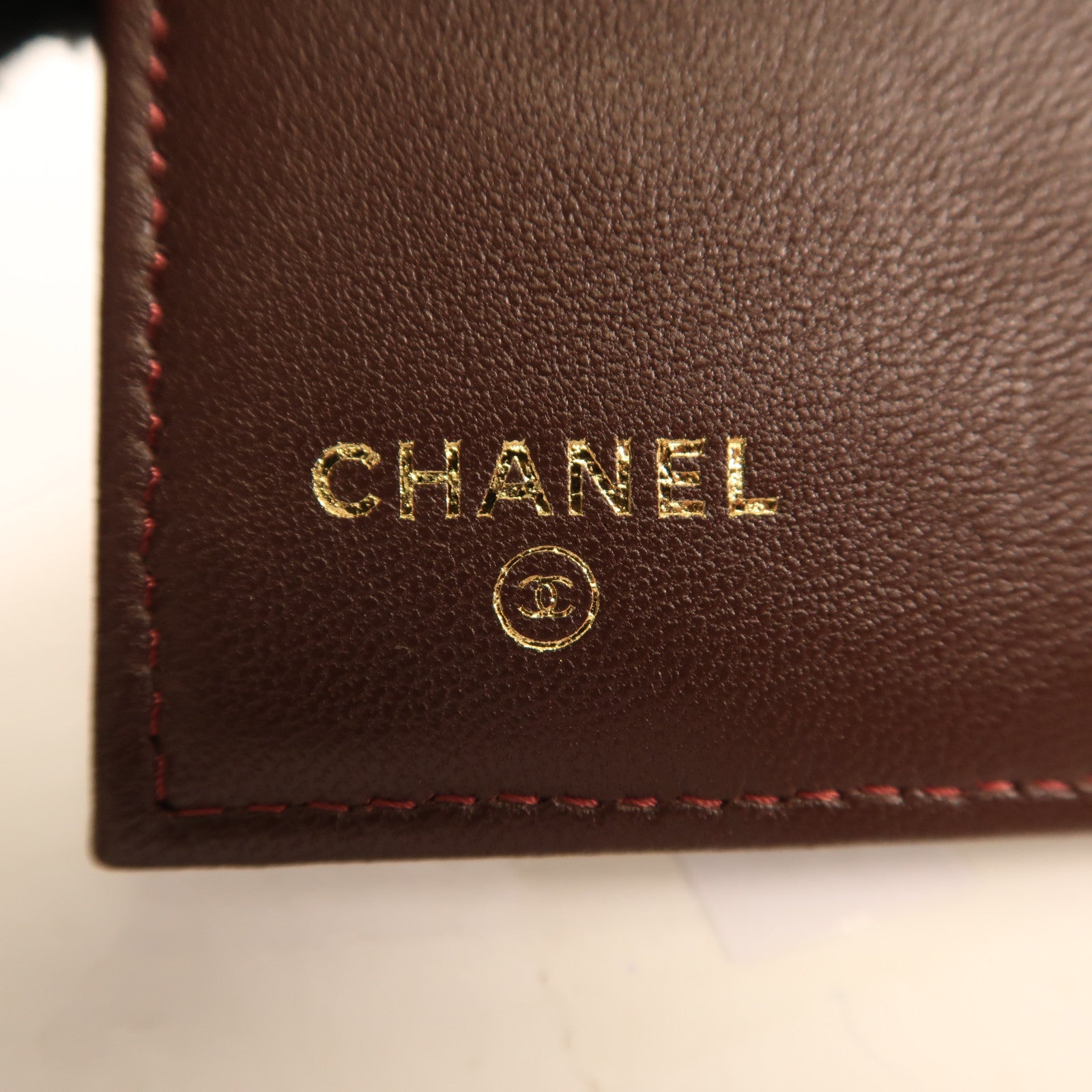 CHANEL 羊皮皮革Classic Flap Long Wallet金扣長錢包