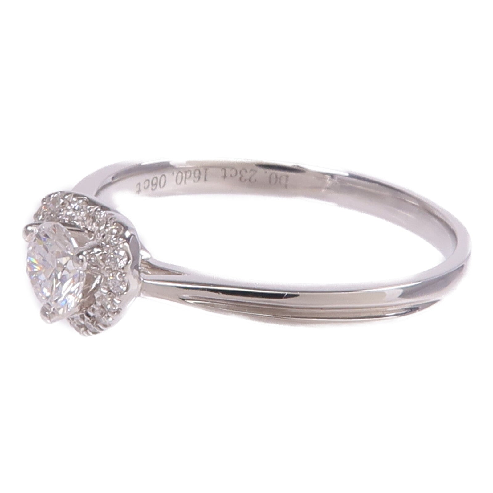 JEWELRY 【激減優惠】18K白金Diamond Ring鑽石戒指US#6