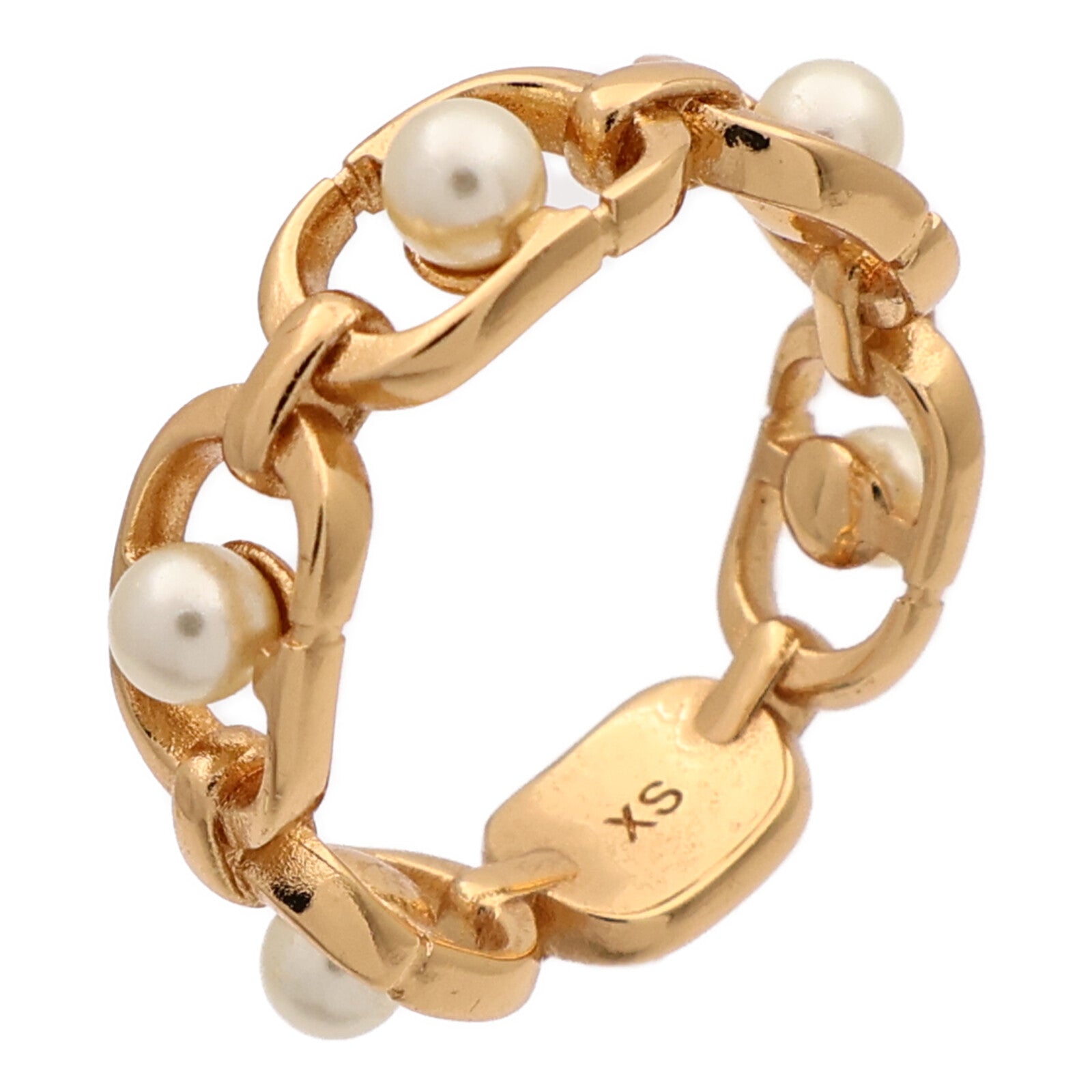 Dior 金屬30 Montaigne Jolie戒指US#4