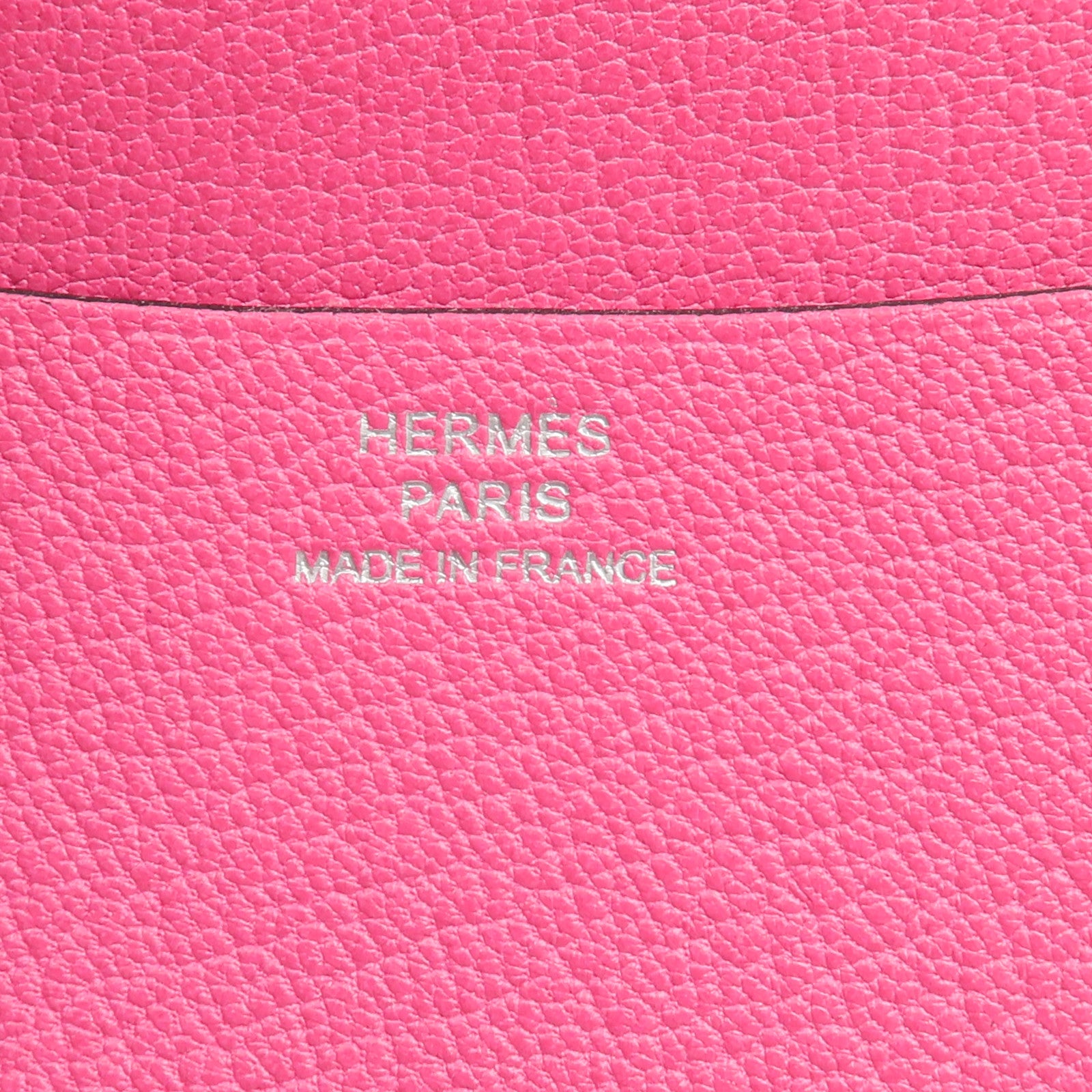 HERMES Chevre皮革Agenda Cover銀扣記事本封套Gris Asphalt