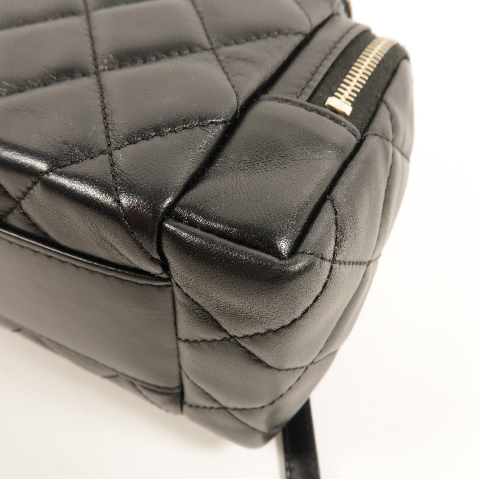 CHANEL 羊皮皮革Vanity Case手挽肩背兩用袋