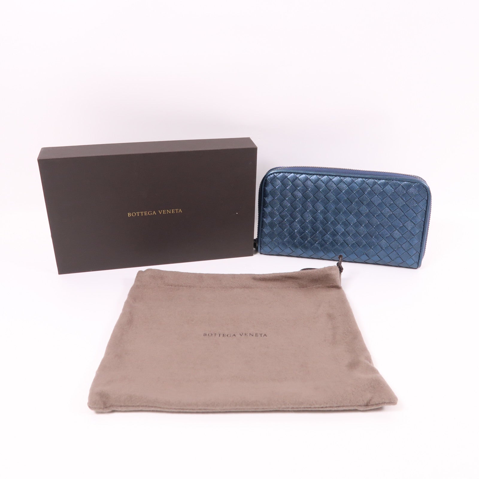 BOTTEGA VENETA 皮革Long Wallet長錢包