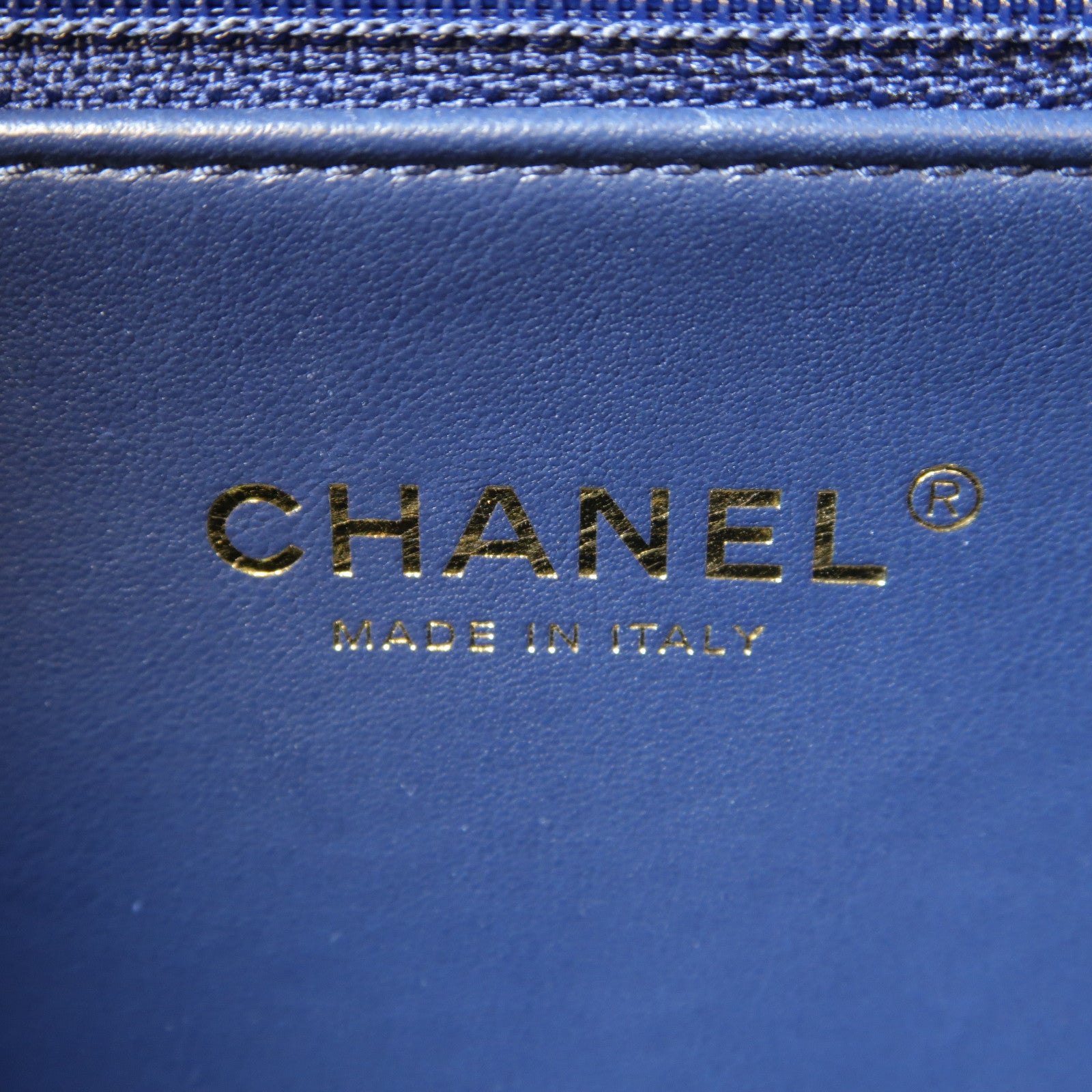 CHANEL 【激減優惠】帆布Chain Shoulder金扣手挽肩背兩用袋黑色/深藍色