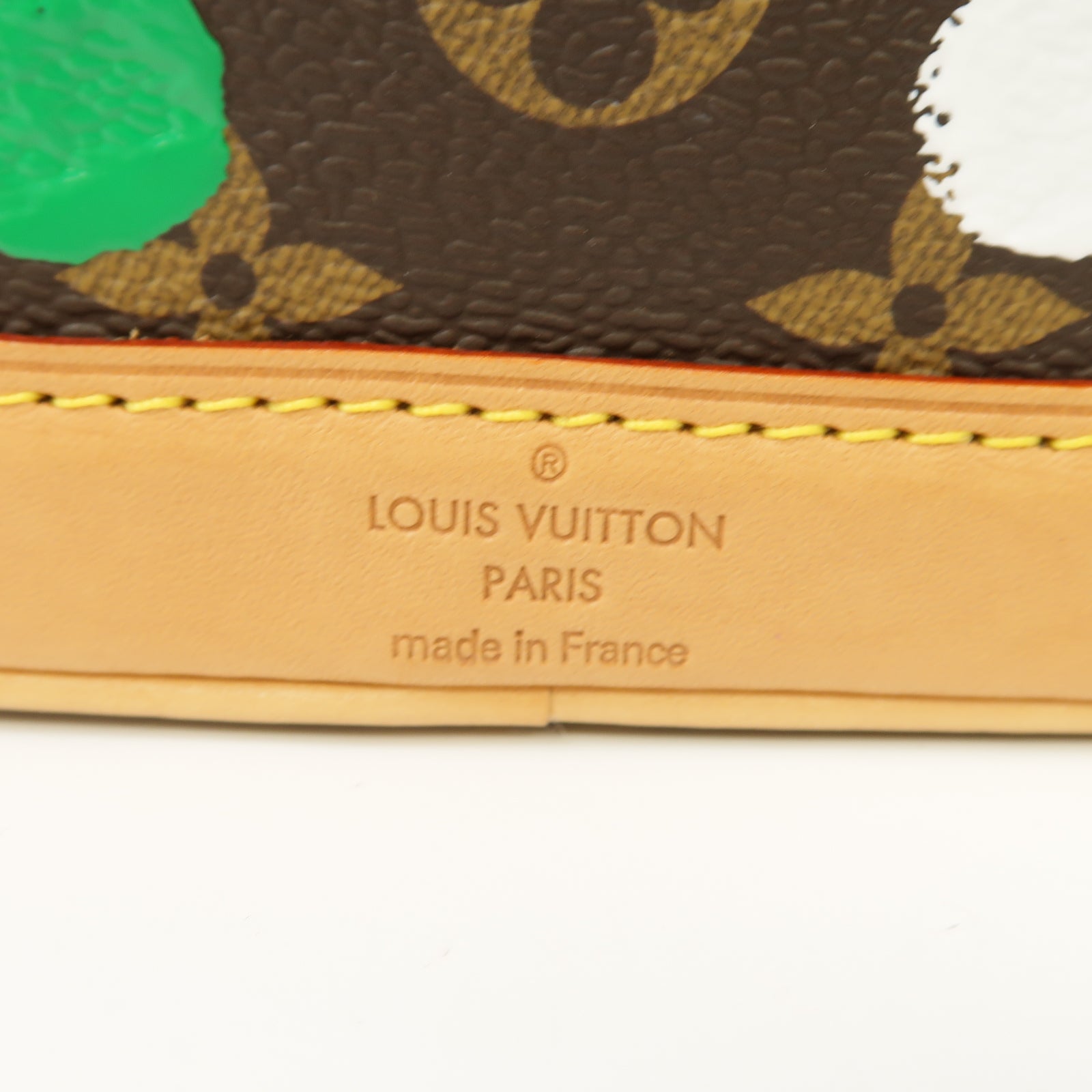 LOUIS VUITTON Monogram LV x YK Nano Noe金扣手挽肩背兩用袋啡色/彩色