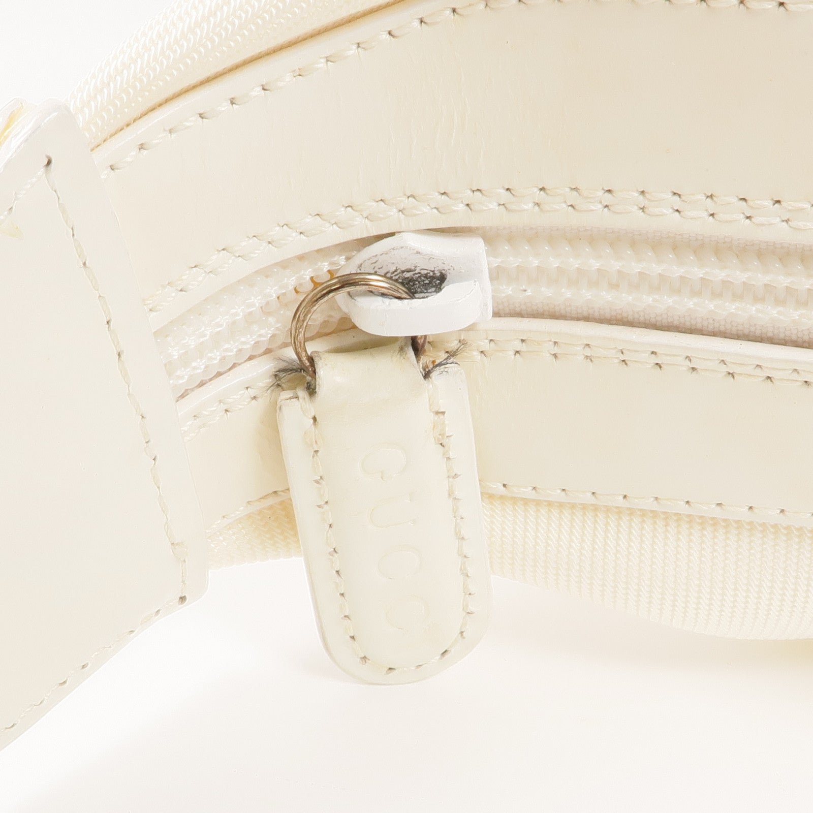 GUCCI 帆布Handbag銀扣手挽袋