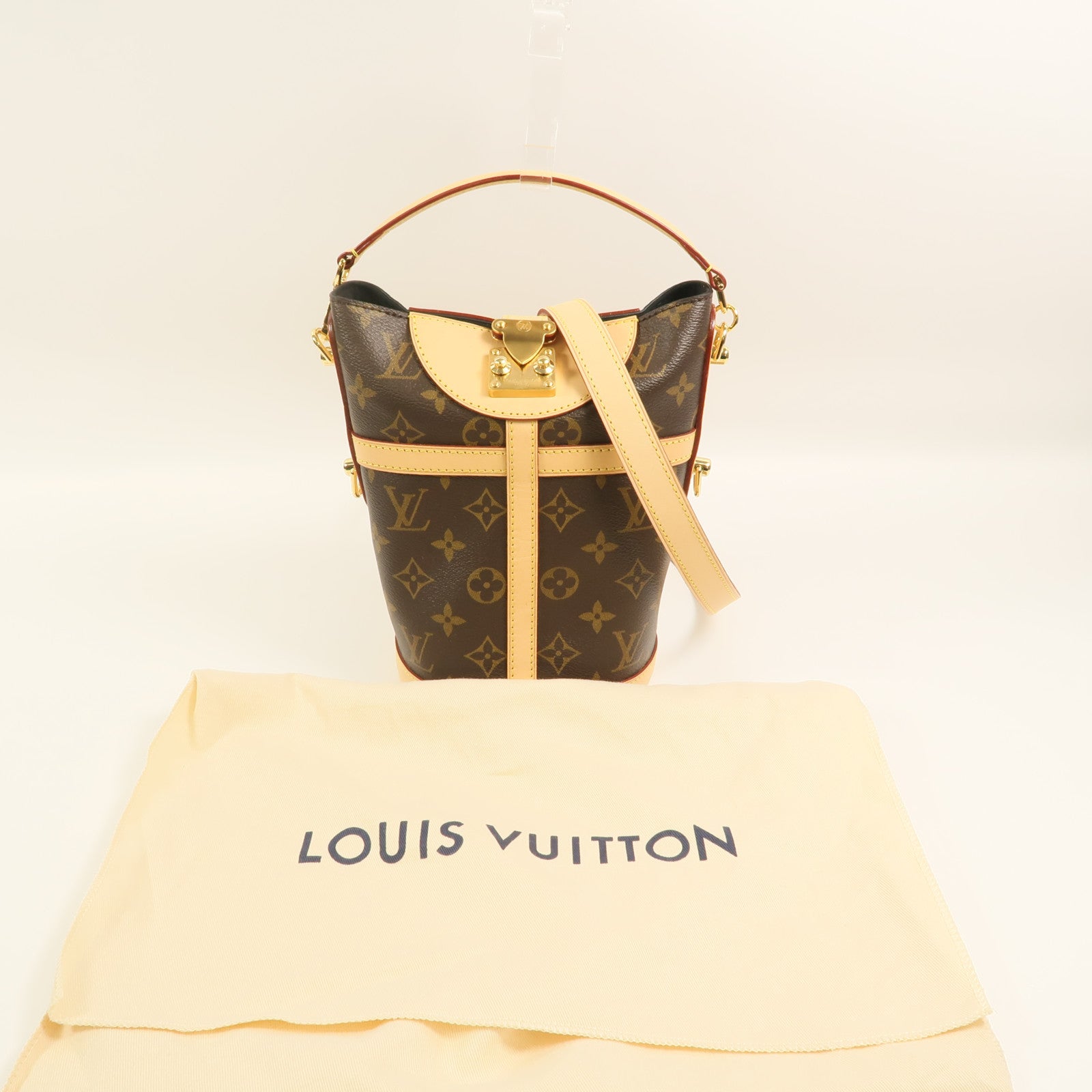 LOUIS VUITTON Monogram Duffle Bag手挽肩背兩用袋
