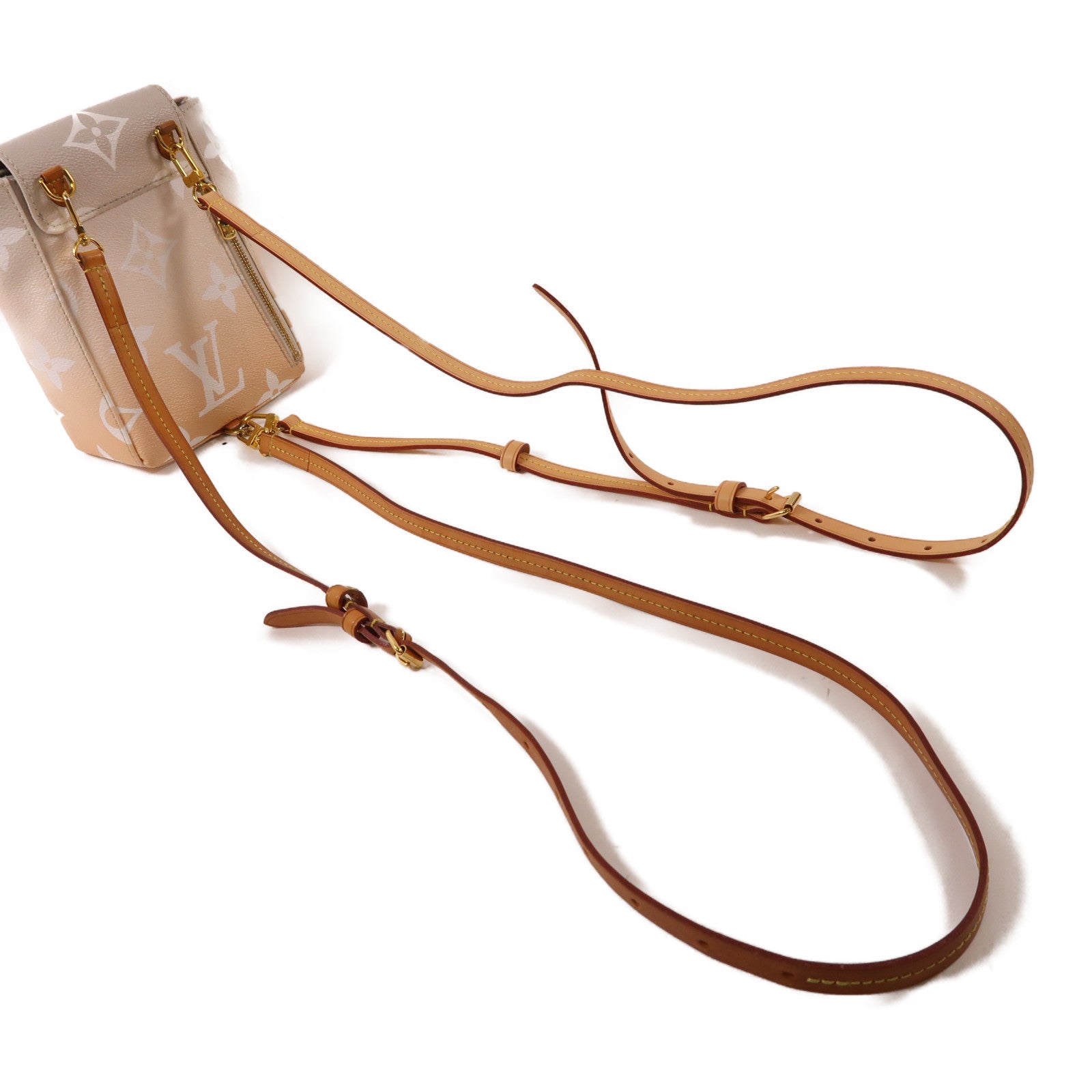 LOUIS VUITTON Monogram Giant Tiny Backpack金扣背包