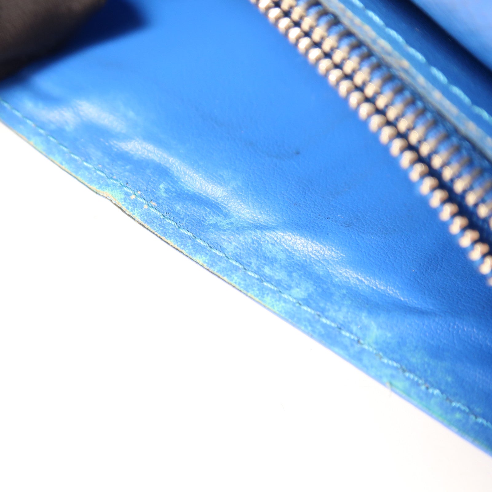 LOUIS VUITTON 牛皮皮革Long Wallet銀扣長錢包