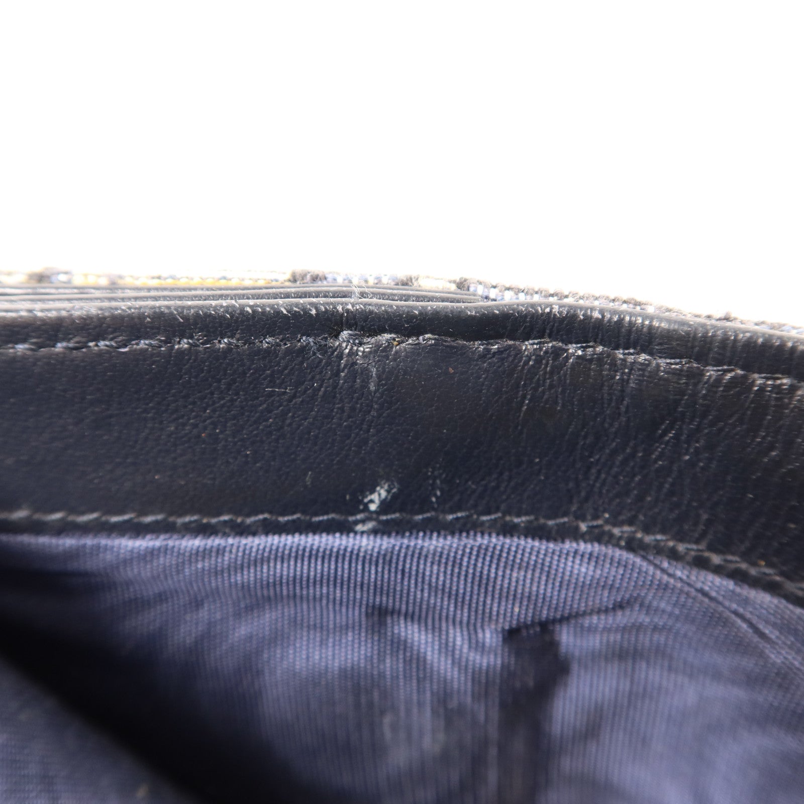 Dior 帆布Saddle Wallet金扣錢包