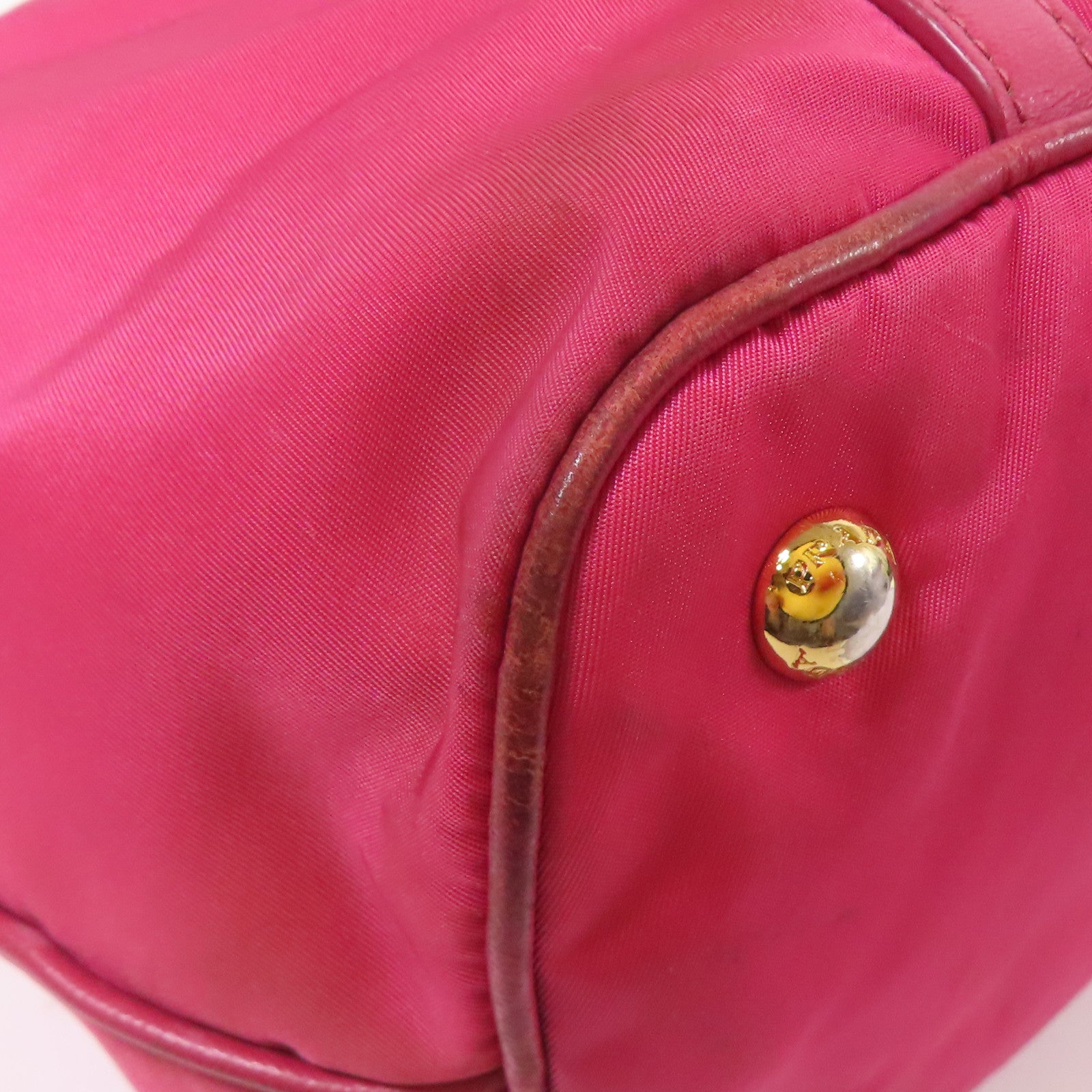 PRADA 尼龍Shoulder Bag金扣手挽肩背兩用袋