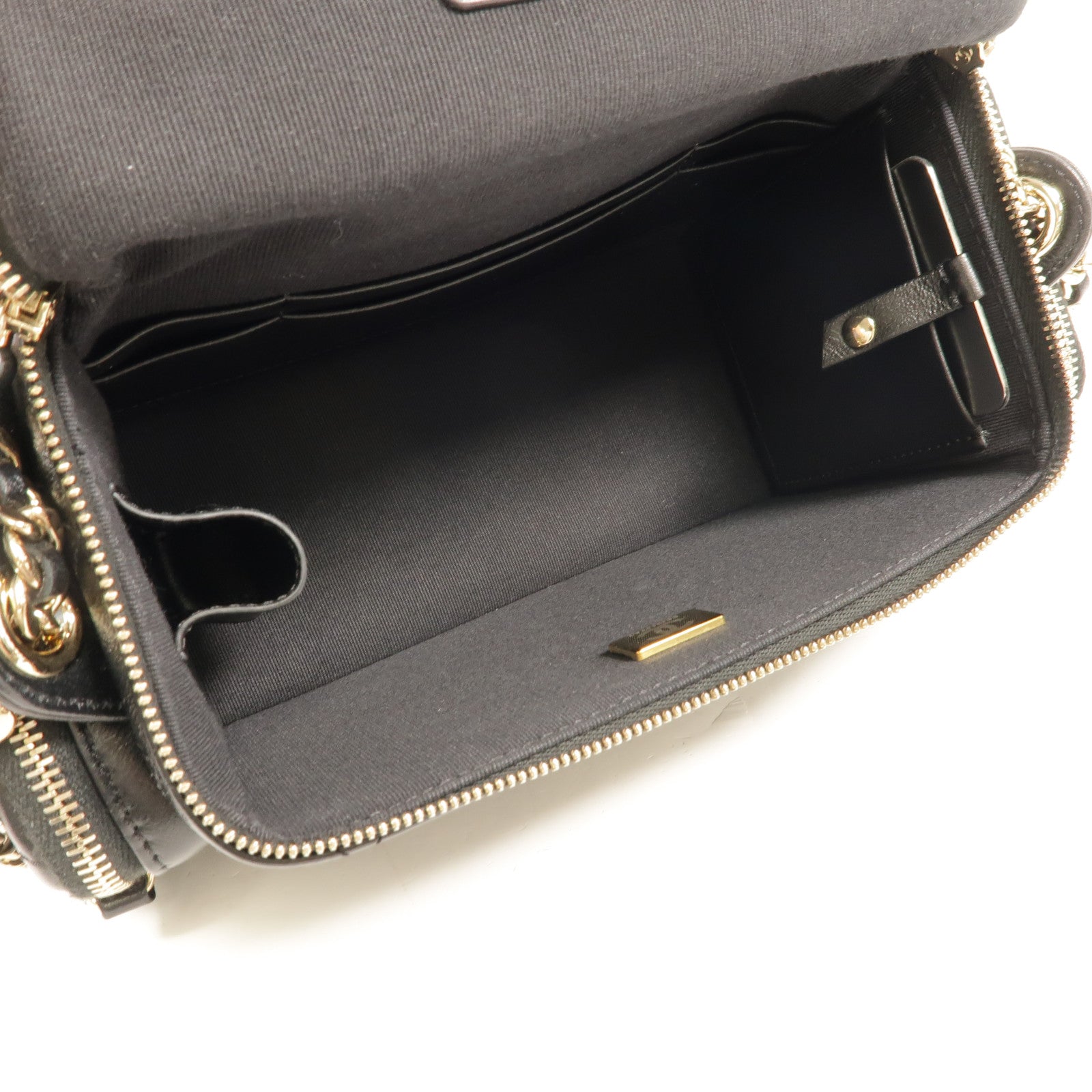 CHANEL 羊皮皮革Vanity Case手挽肩背兩用袋