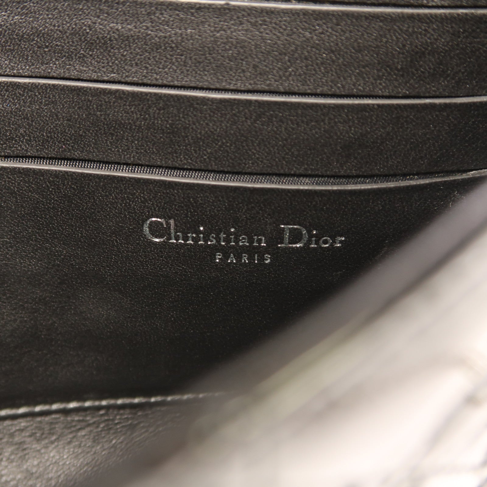Dior 漆皮皮革Shoulder Bag銀扣肩背袋
