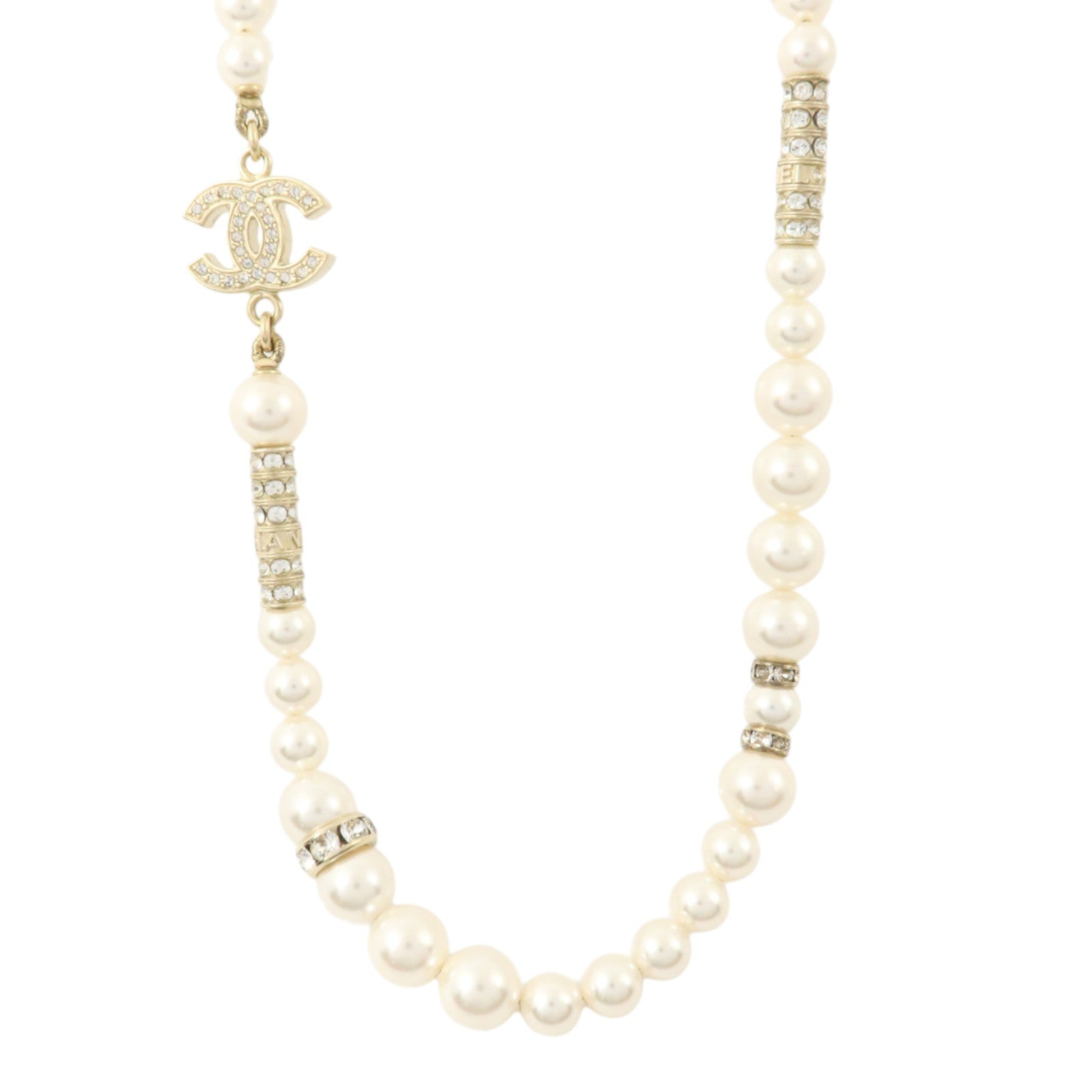 CHANEL PVC/金屬Necklace項鏈